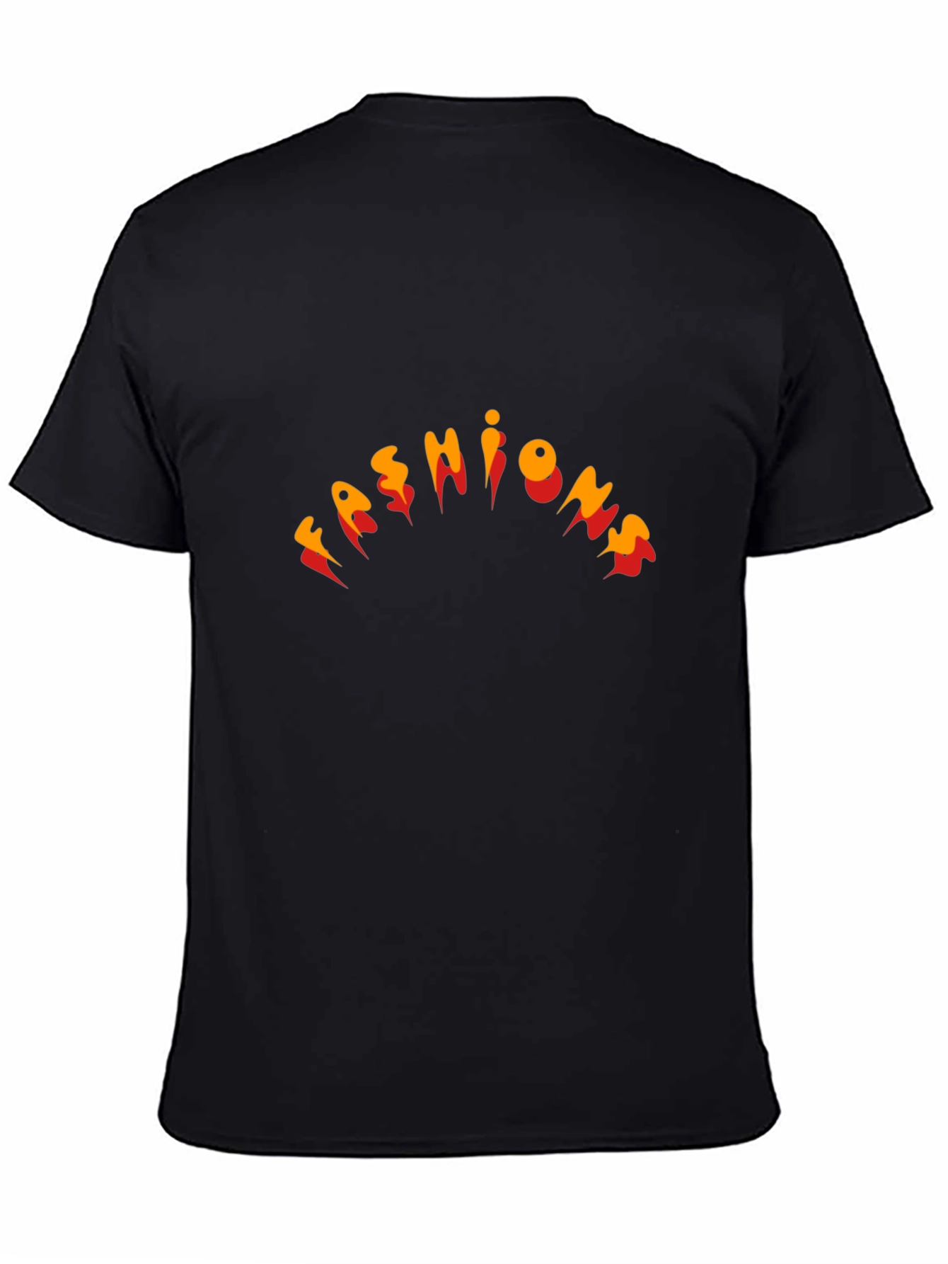 Mens Black Fashion T-Shirt