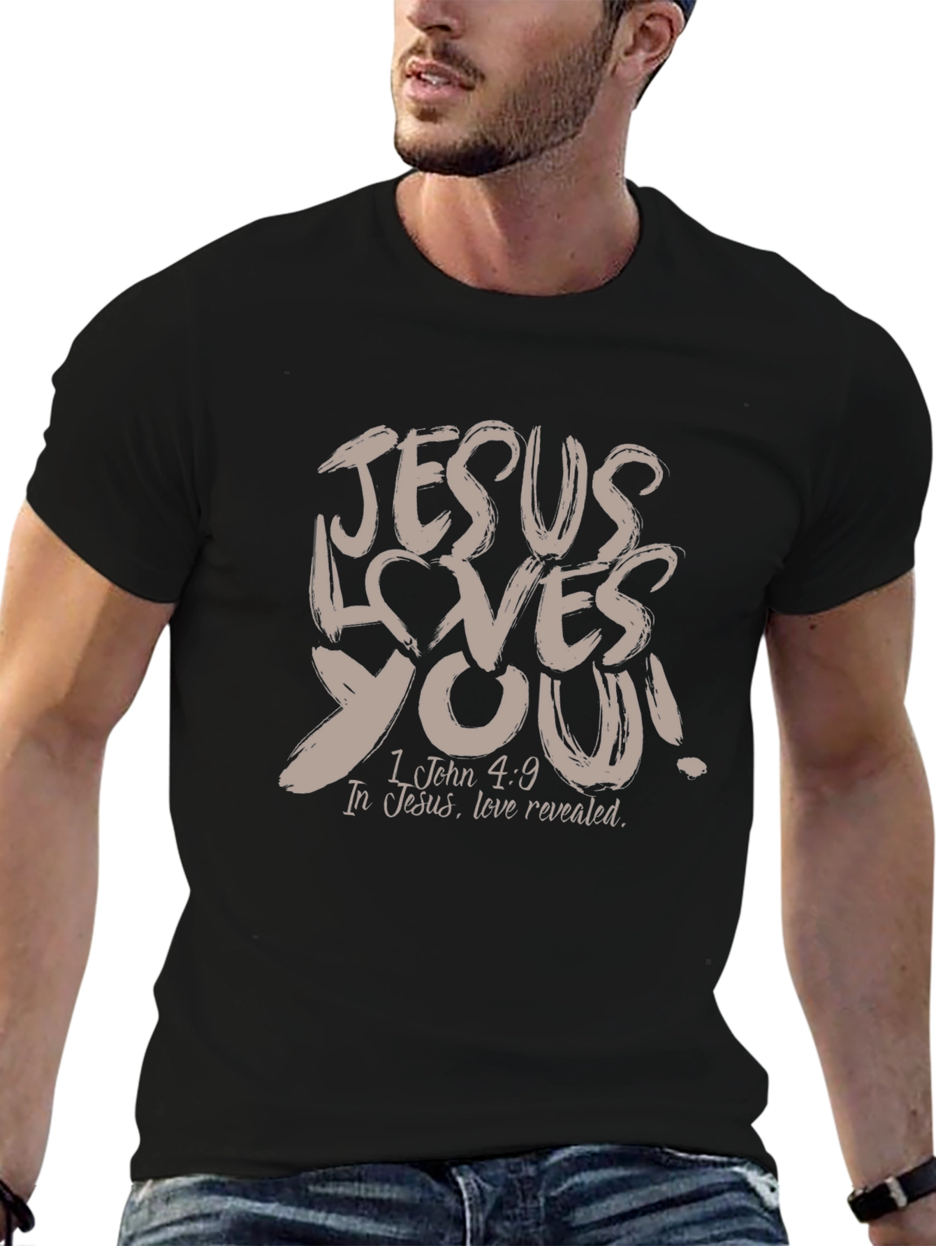 Jesus Loves You! Graphic T-Shirt