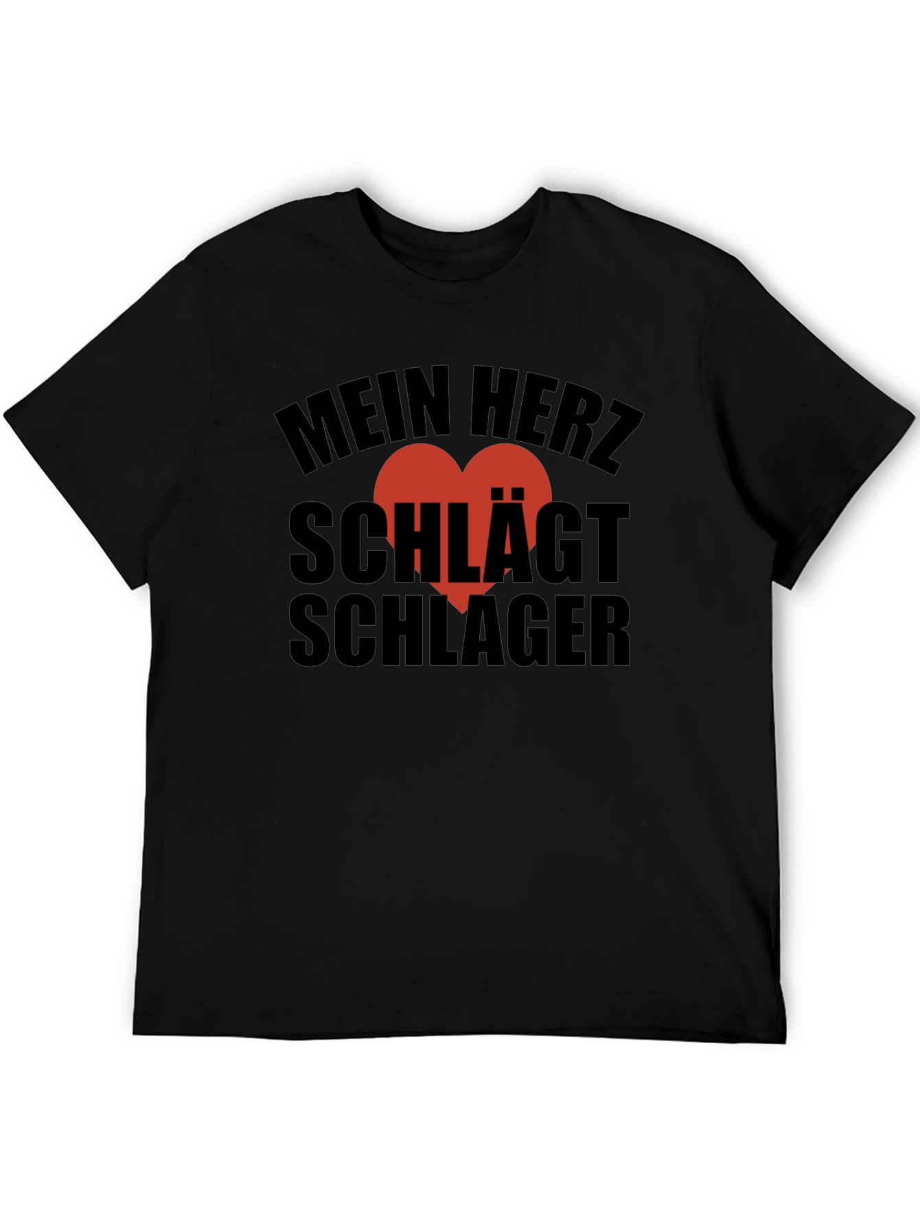 Mein Herz Schlager Graphic T-Shirt