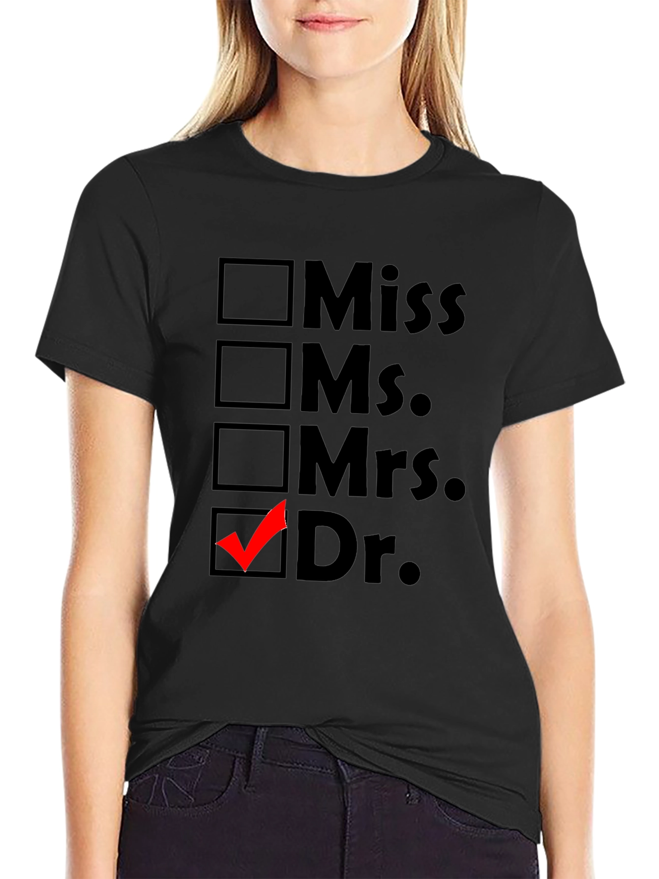 Doctor Checkbox T-Shirt - Novelty Apparel