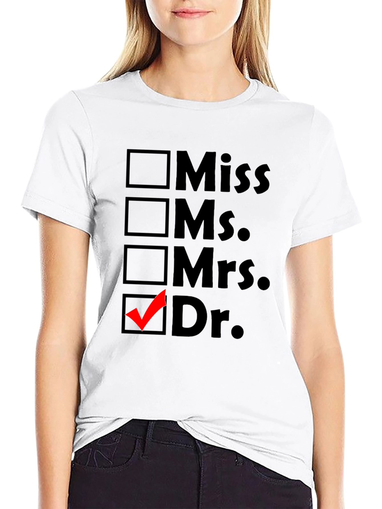Doctor Checkbox T-Shirt - Novelty Apparel