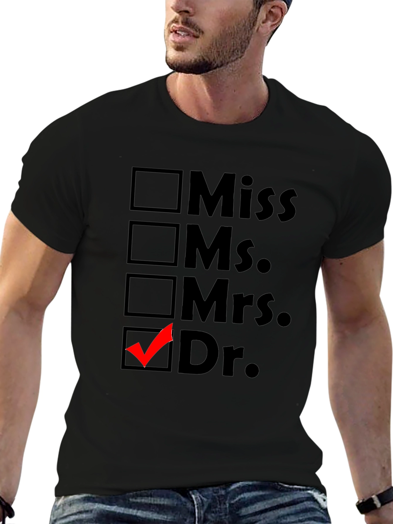 Doctor Checkbox T-Shirt - Novelty Apparel