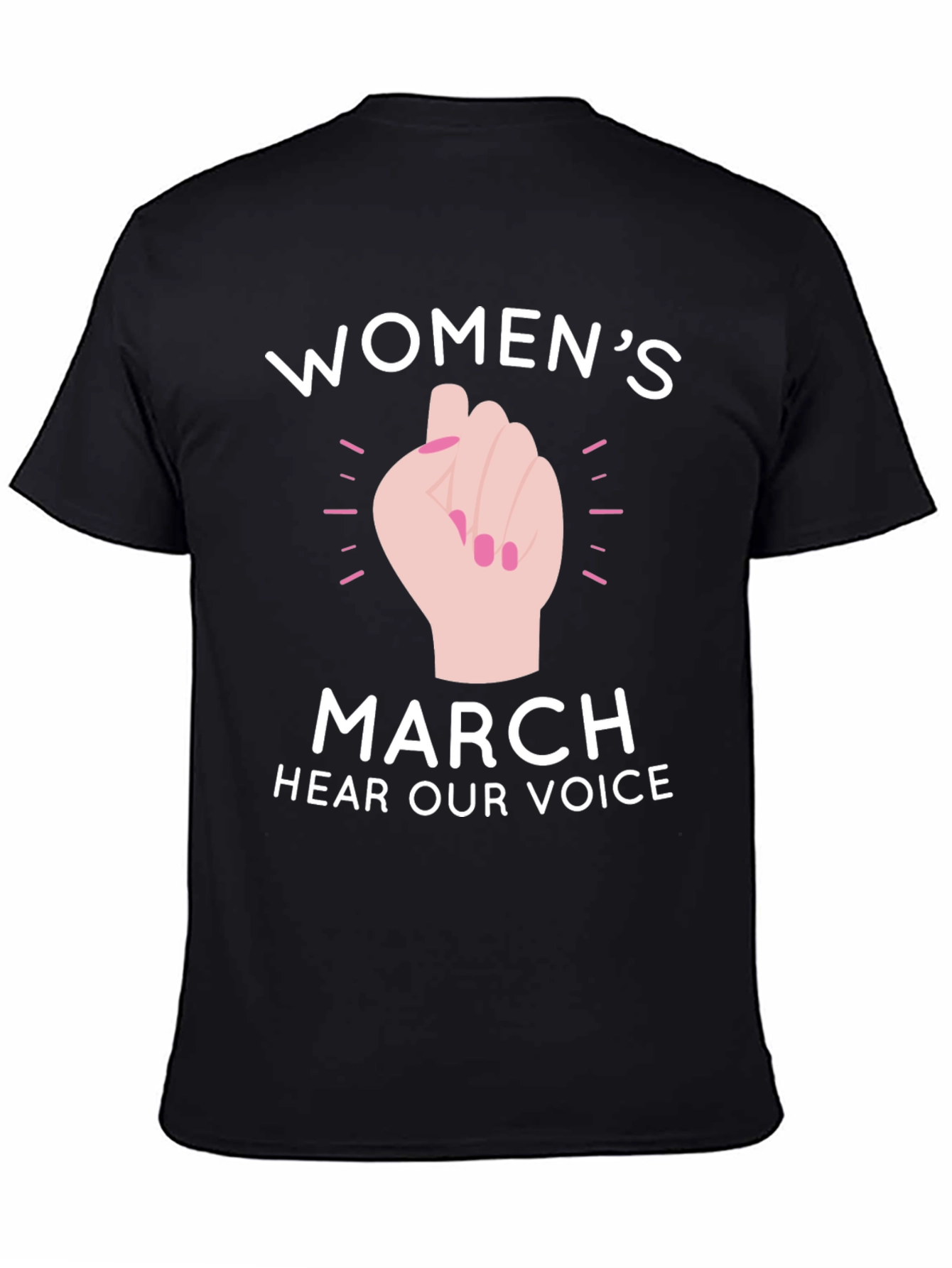 Womens March T-Shirt - Hear Our Voice