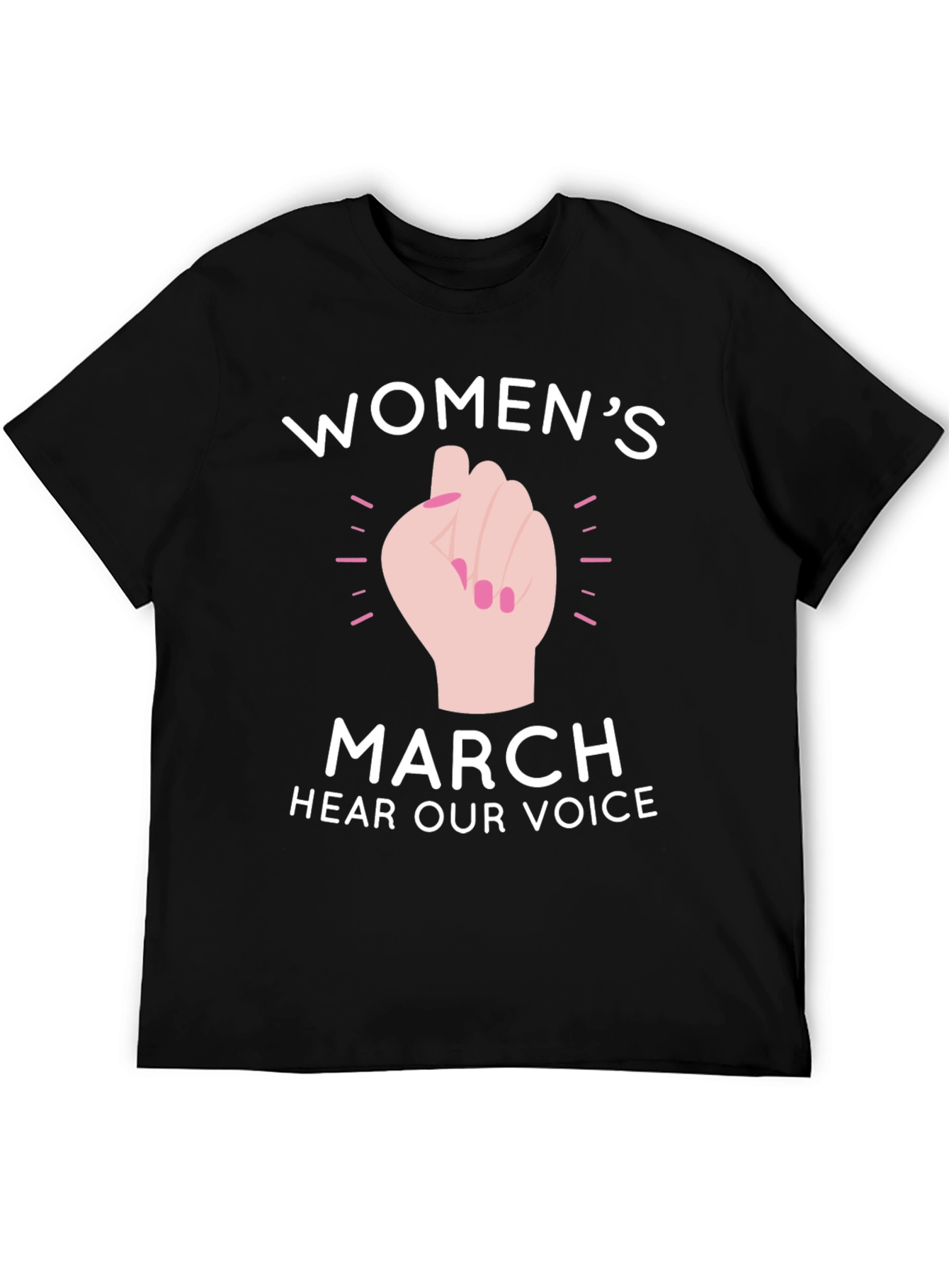 Womens March T-Shirt - Hear Our Voice
