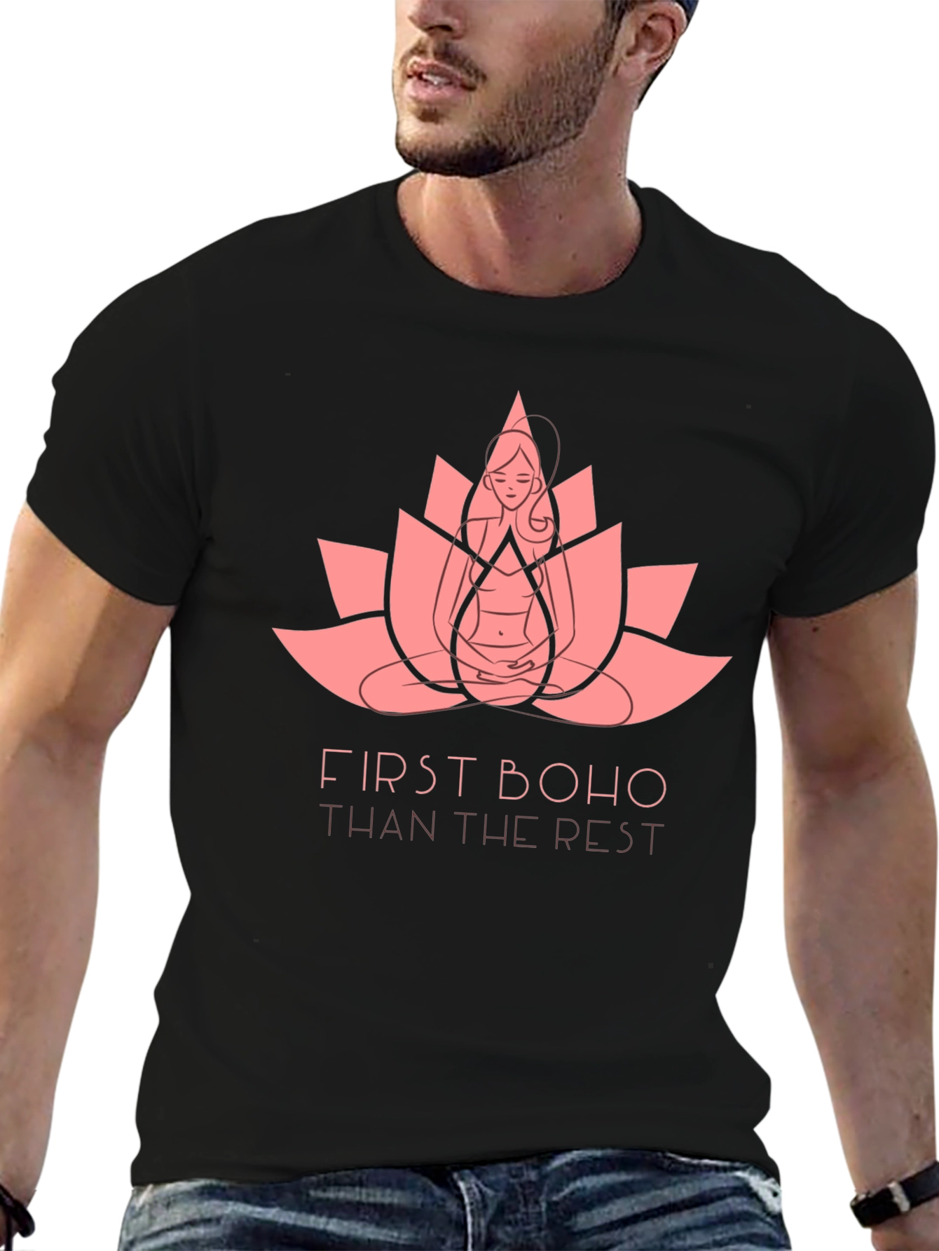 First Boho Graphic Tee - Stylish Unisex Shirt