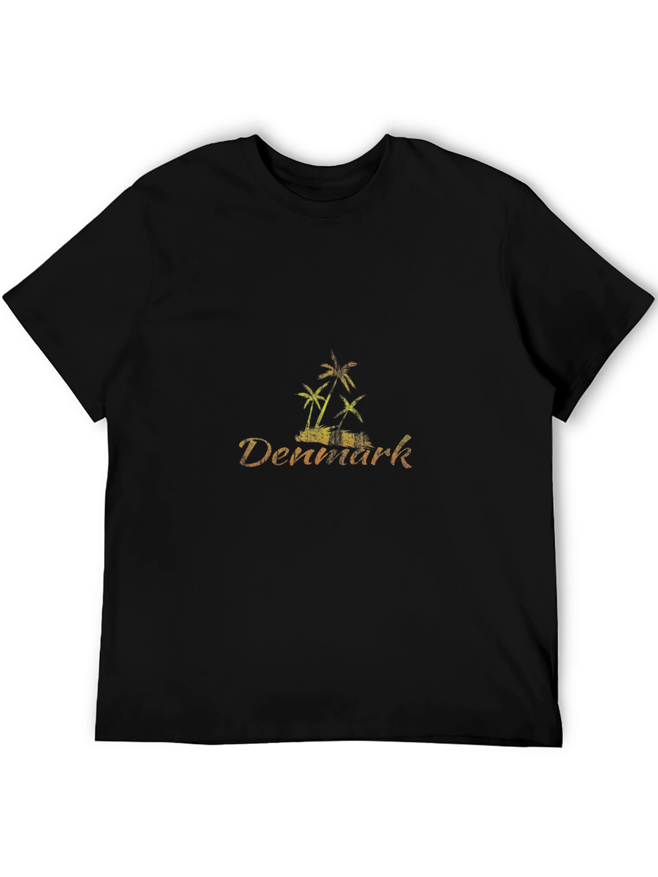 Denmark Palm Tree T-Shirt - Vacation Vibes