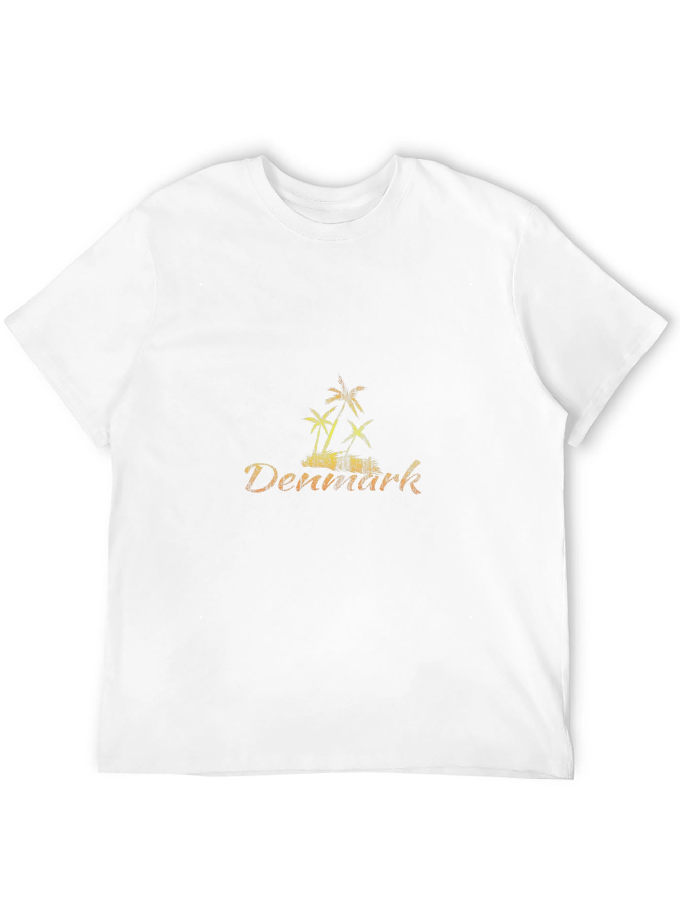 Denmark Palm Tree T-Shirt - Vacation Vibes