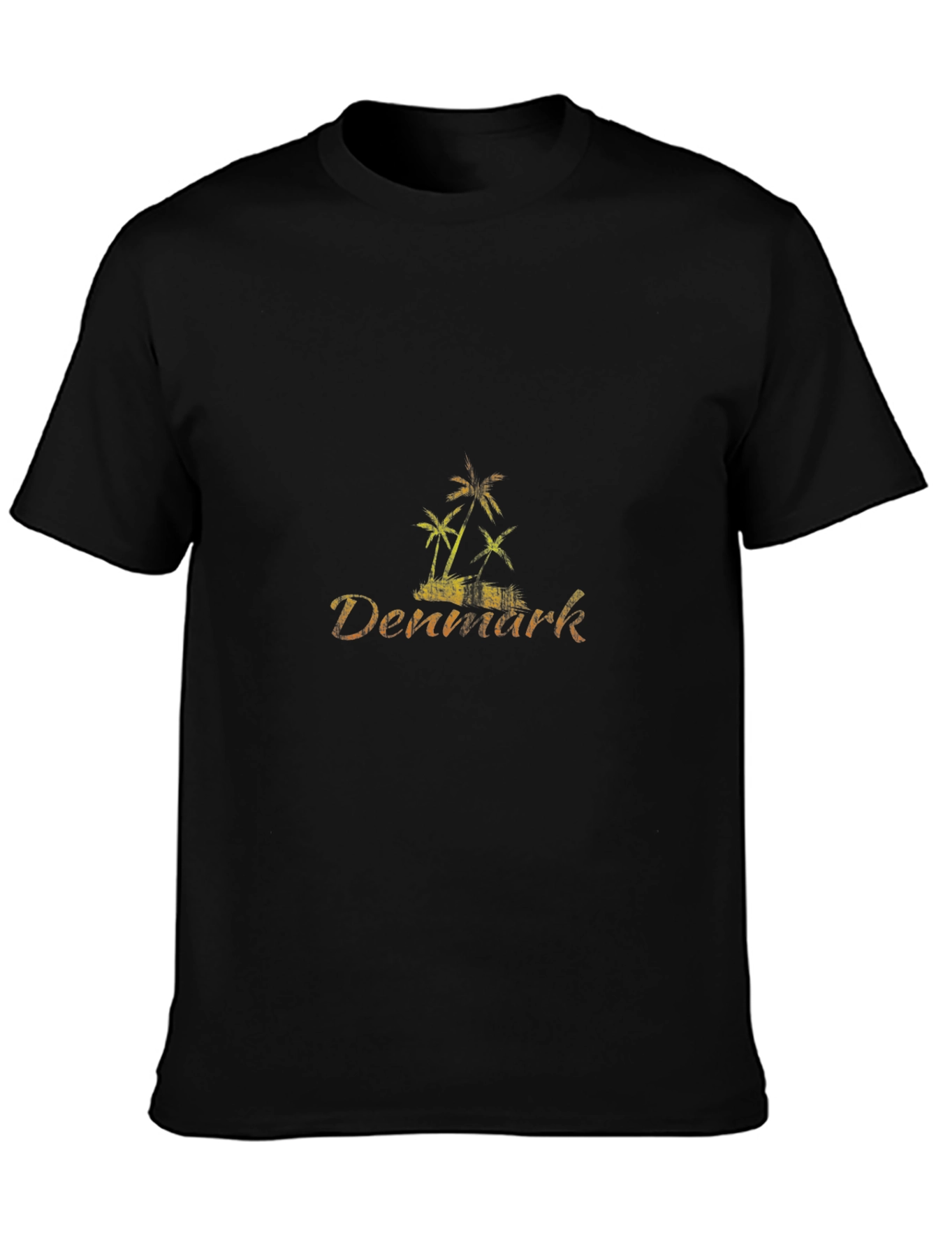 Denmark Palm Tree T-Shirt - Vacation Vibes