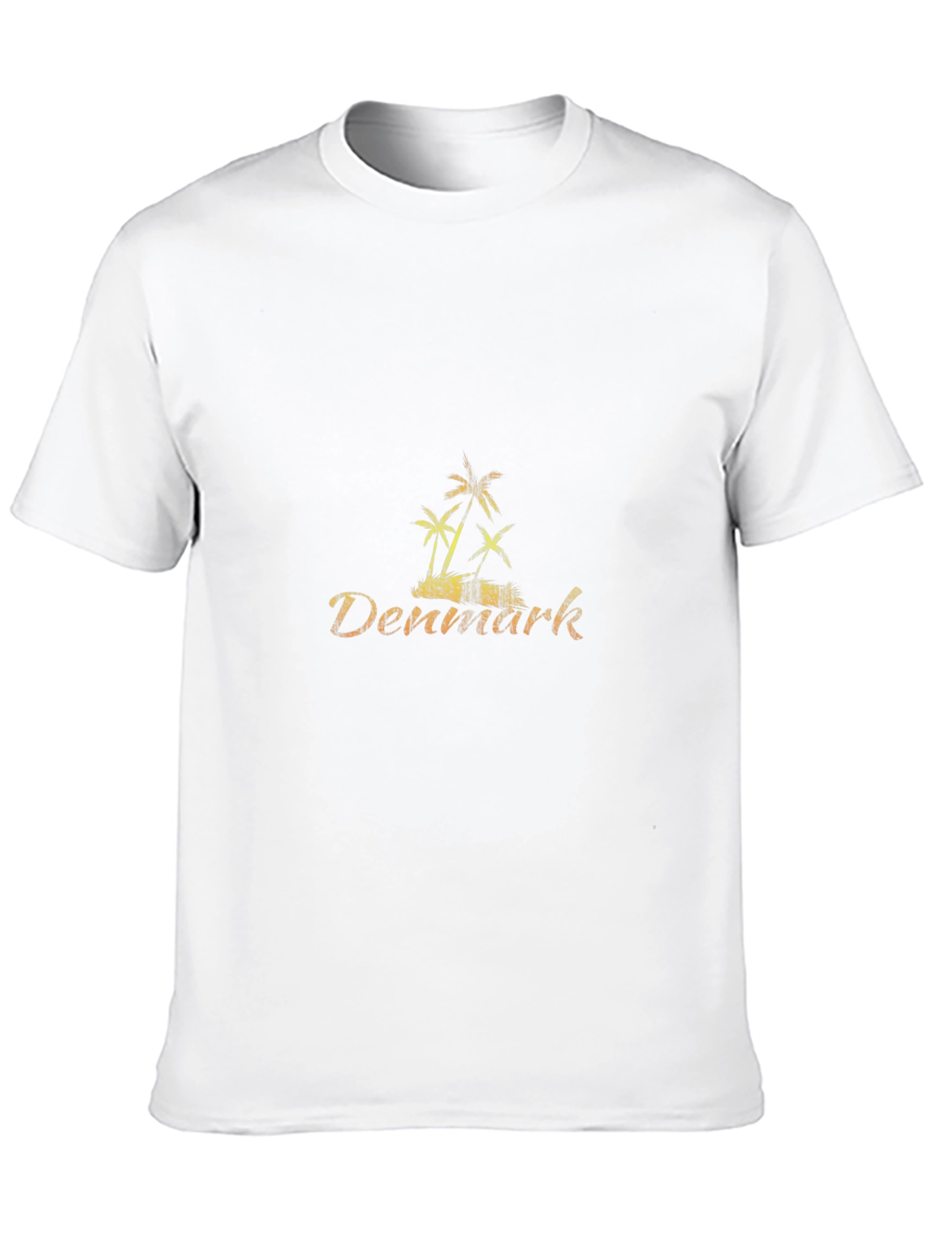 Denmark Palm Tree T-Shirt - Vacation Vibes