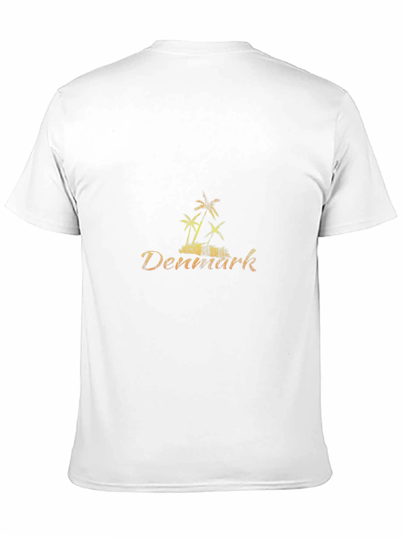 Denmark Palm Tree T-Shirt - Vacation Vibes