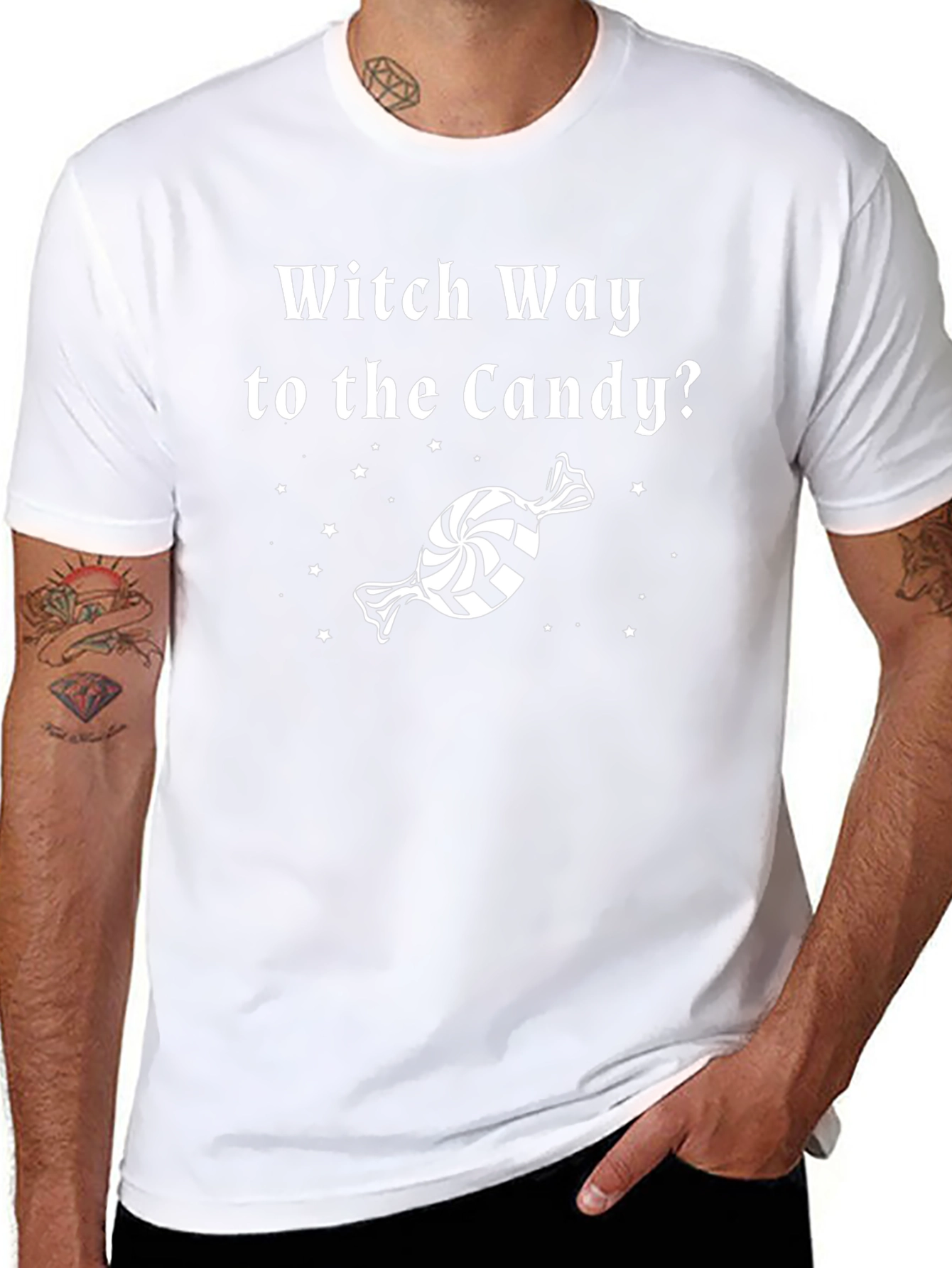 Witch Way to the Candy? Halloween T-Shirt