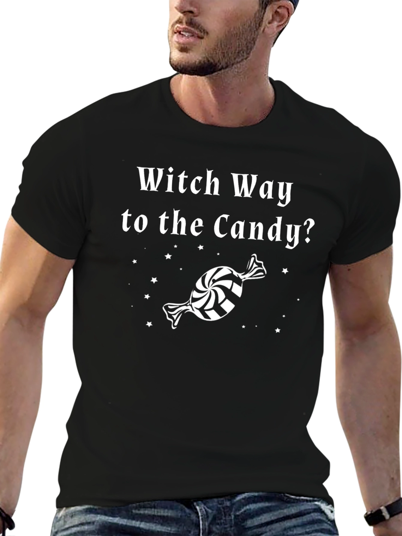 Witch Way to the Candy? Halloween T-Shirt