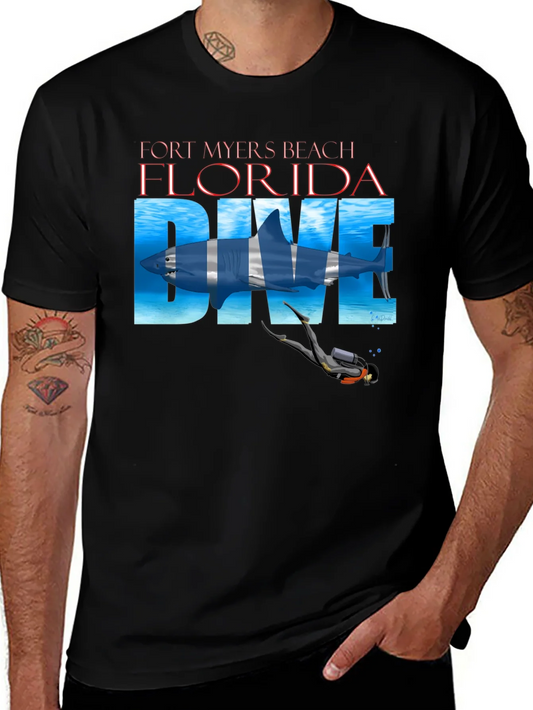 Fort Myers Beach Florida Dive T-Shirt