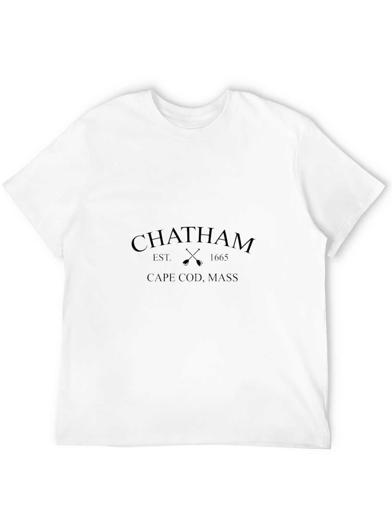 Chatham Cape Cod Black T-Shirt