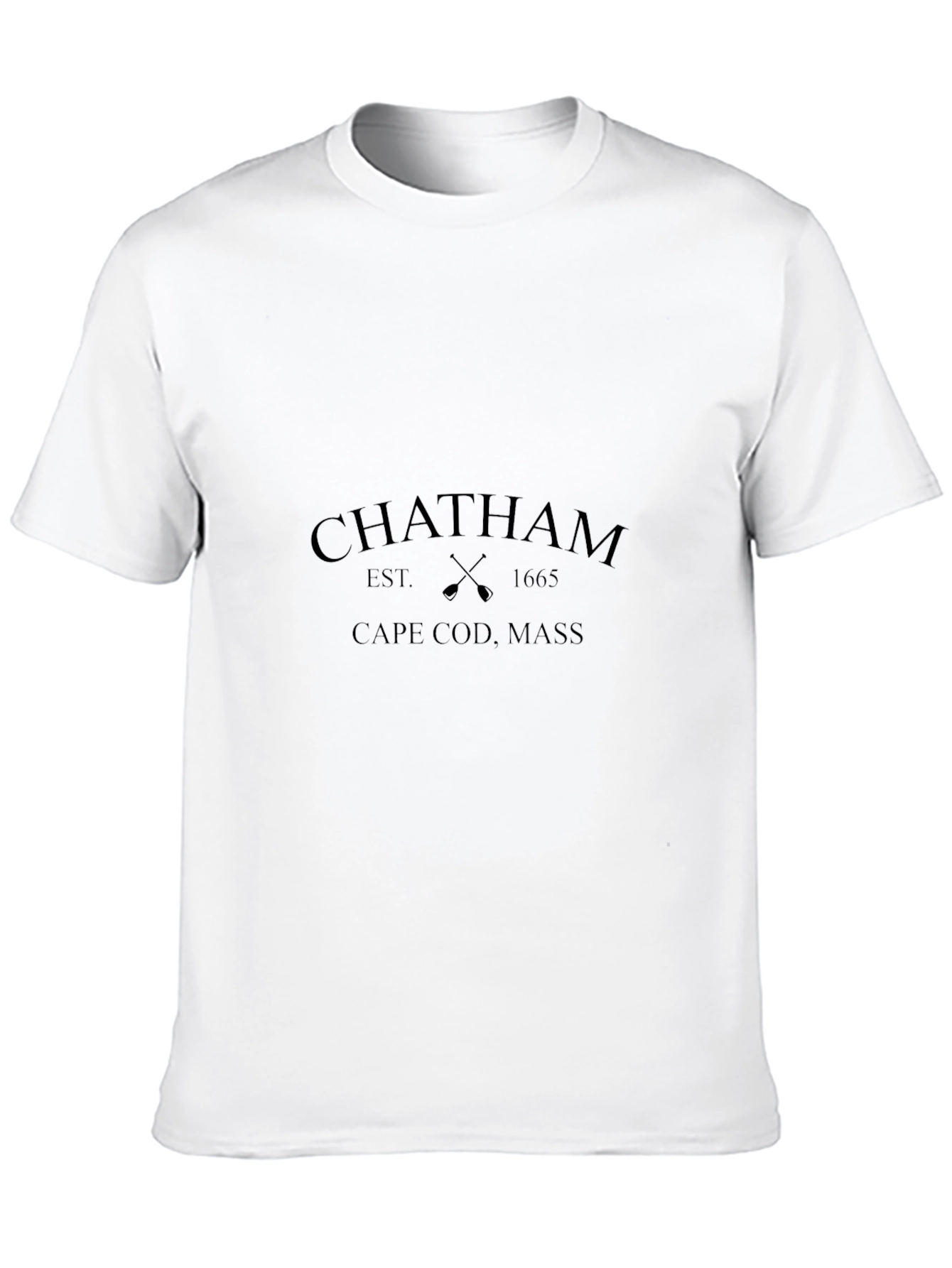 Chatham Cape Cod Black T-Shirt