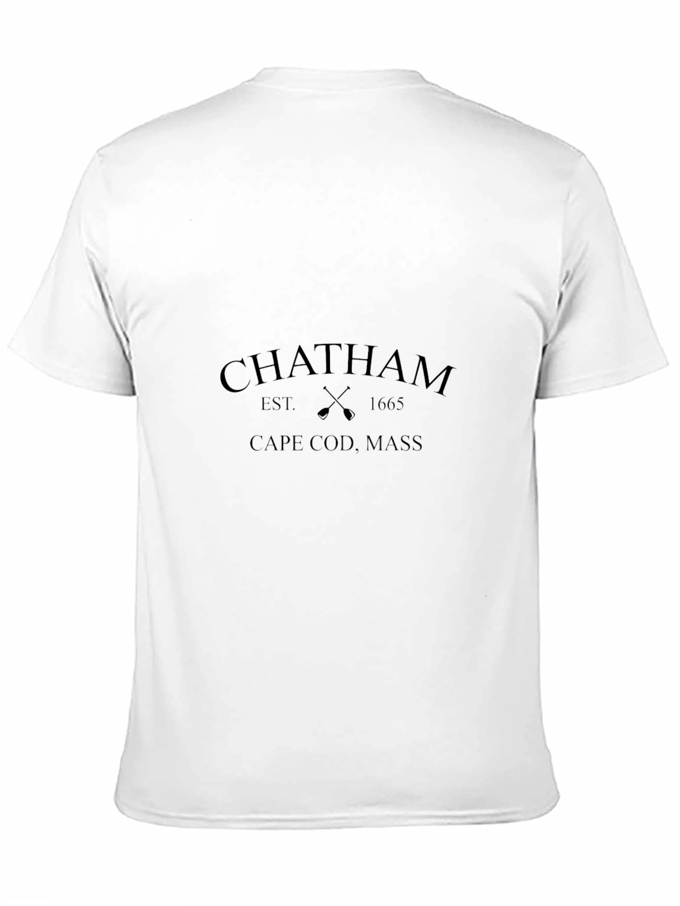 Chatham Cape Cod Black T-Shirt