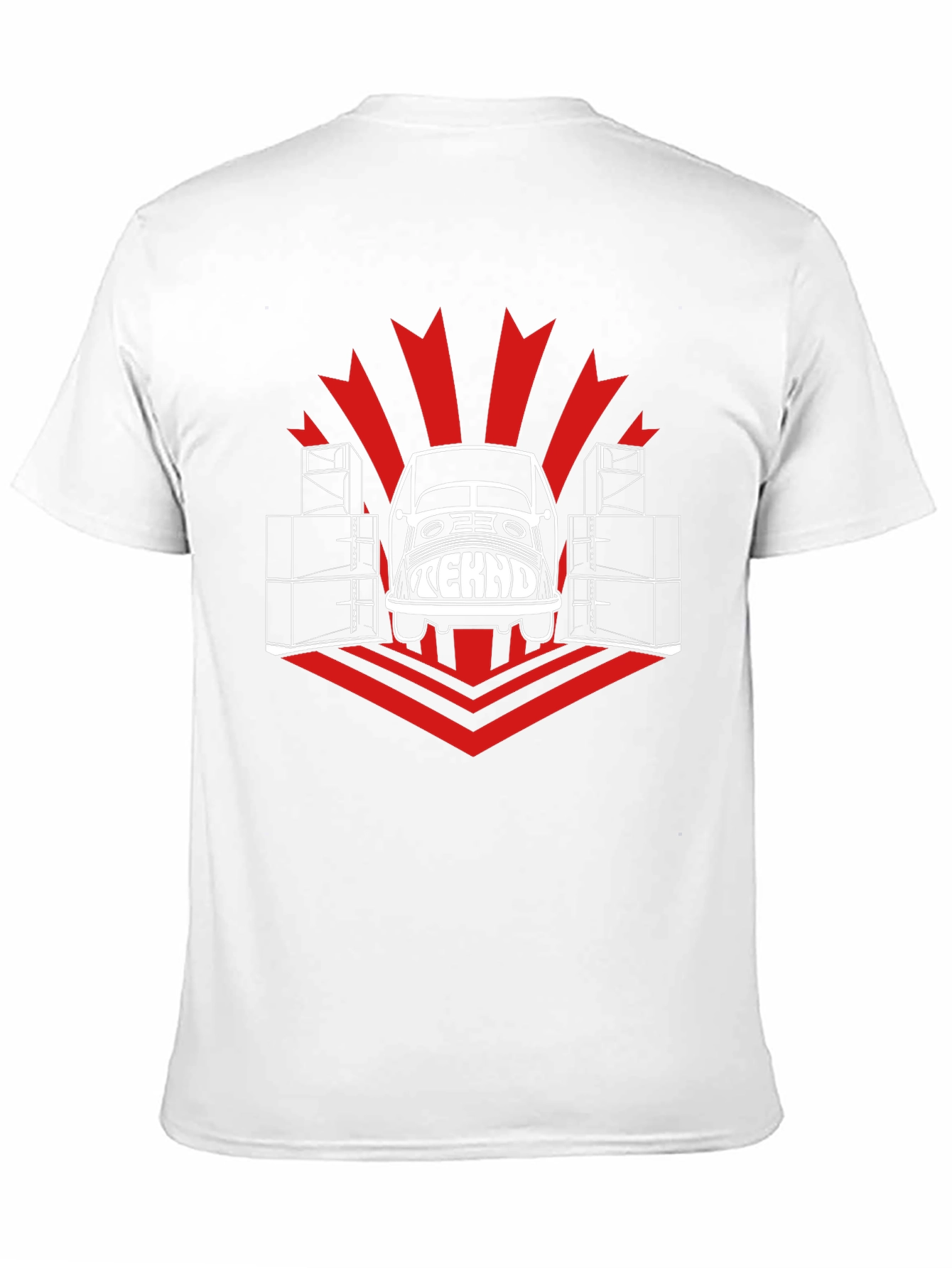 Tekno Car T-Shirt - Black Cotton Graphic Tee