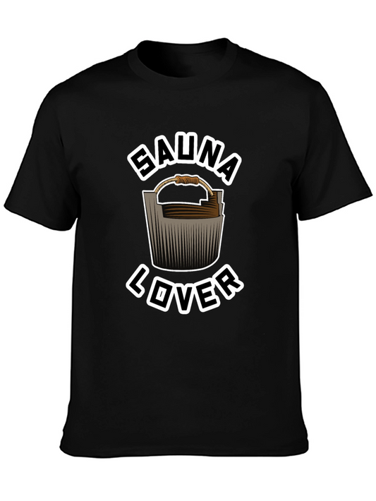 Sauna Lover Black T-Shirt