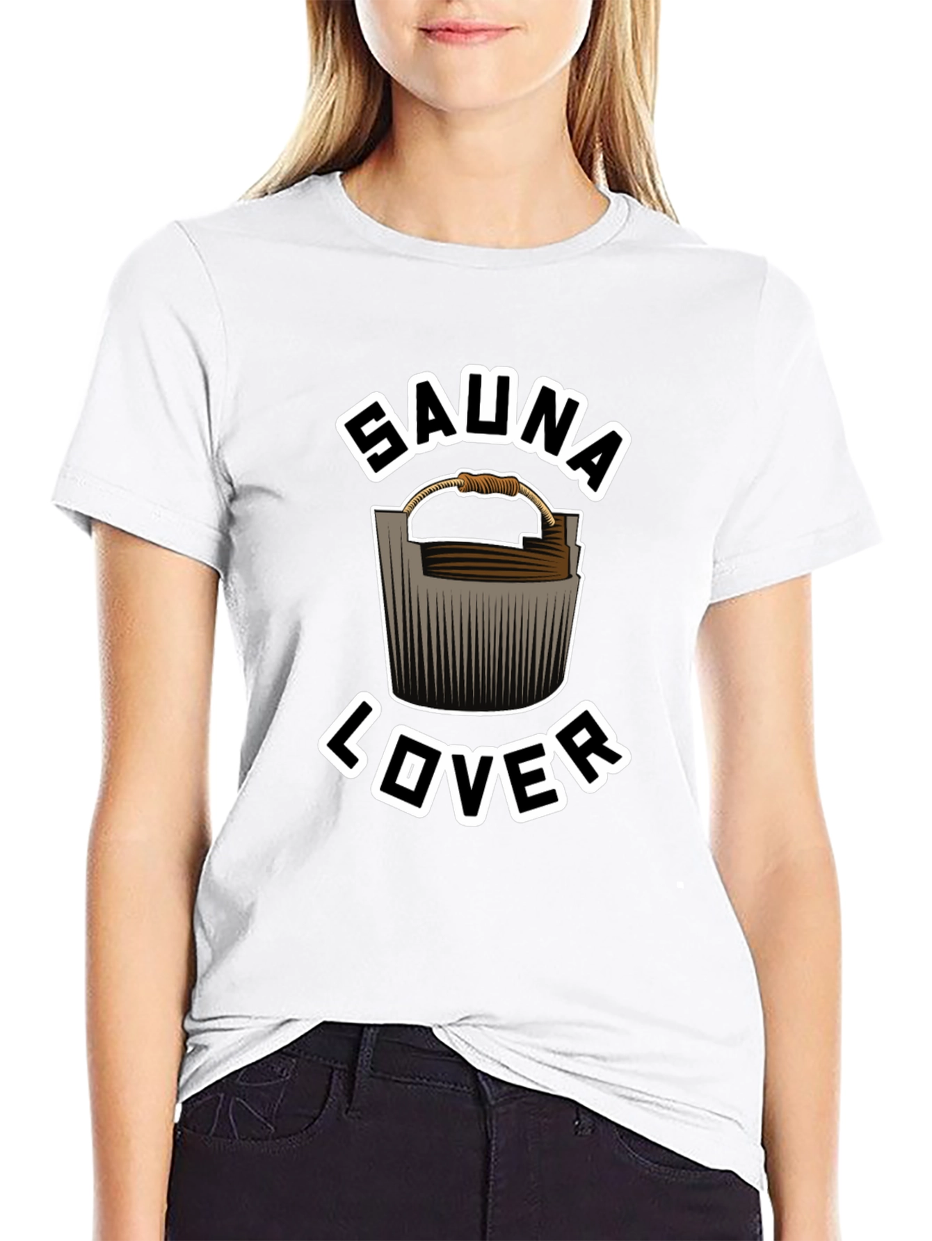 Sauna Lover Black T-Shirt