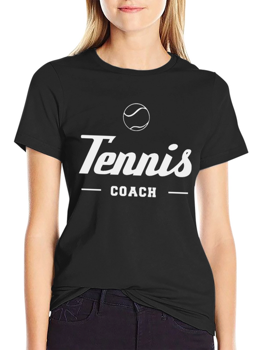 Tennis Coach T-Shirt - Sportswear Gift