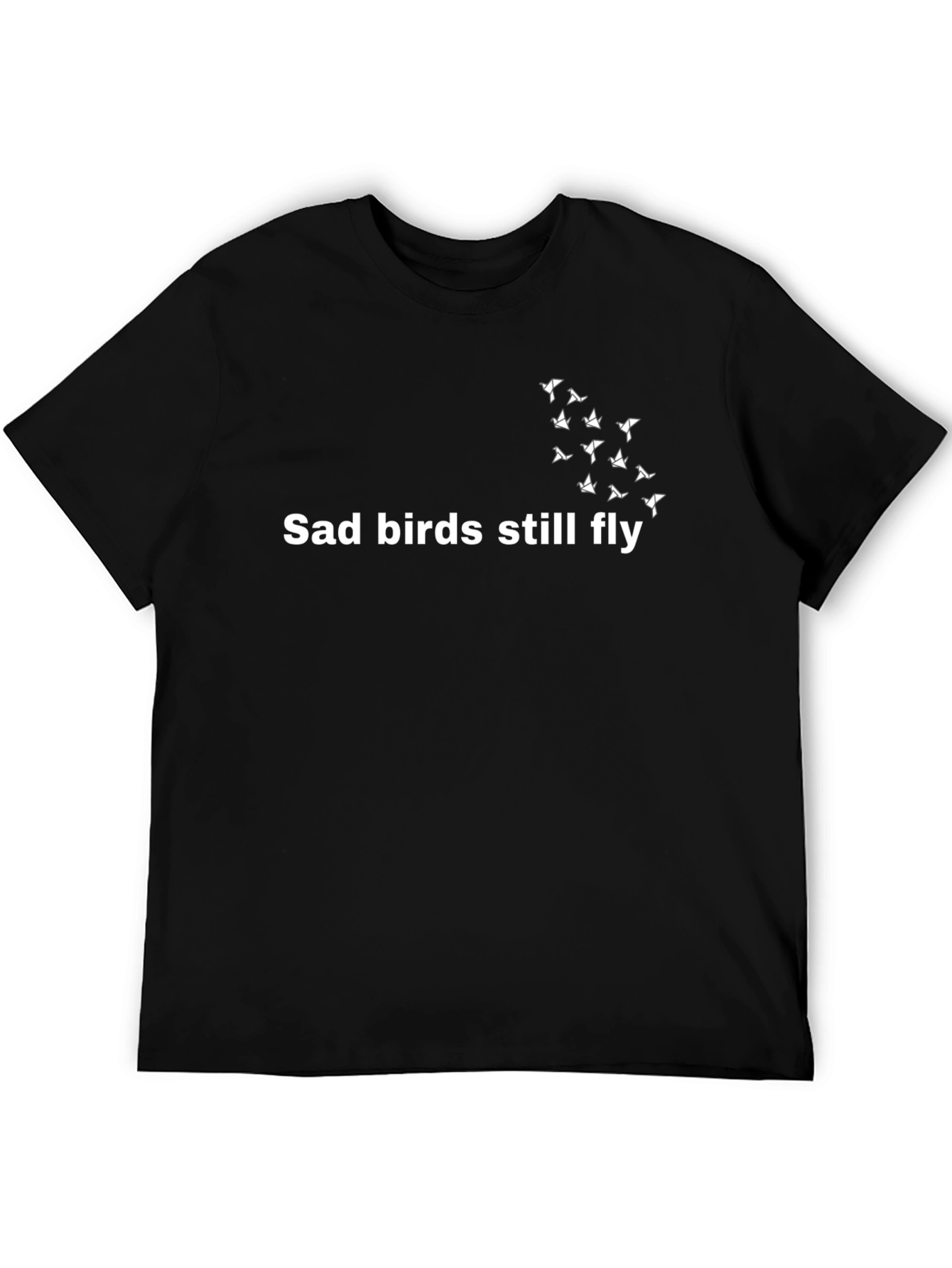 Sad Birds Still Fly T-Shirt - Inspirational Graphic Tee