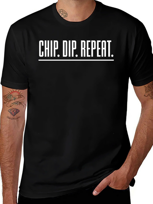 Chip Dip Repeat Graphic T-Shirt