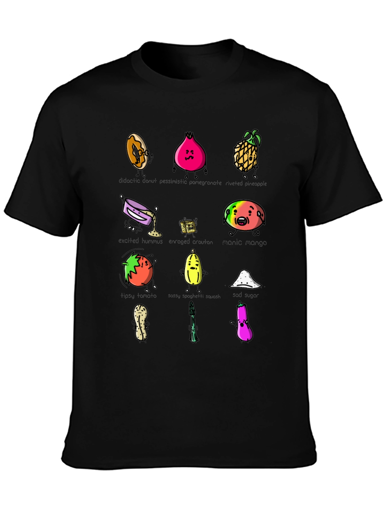 Funny Food Pun T-Shirt - Unique Cartoon Design
