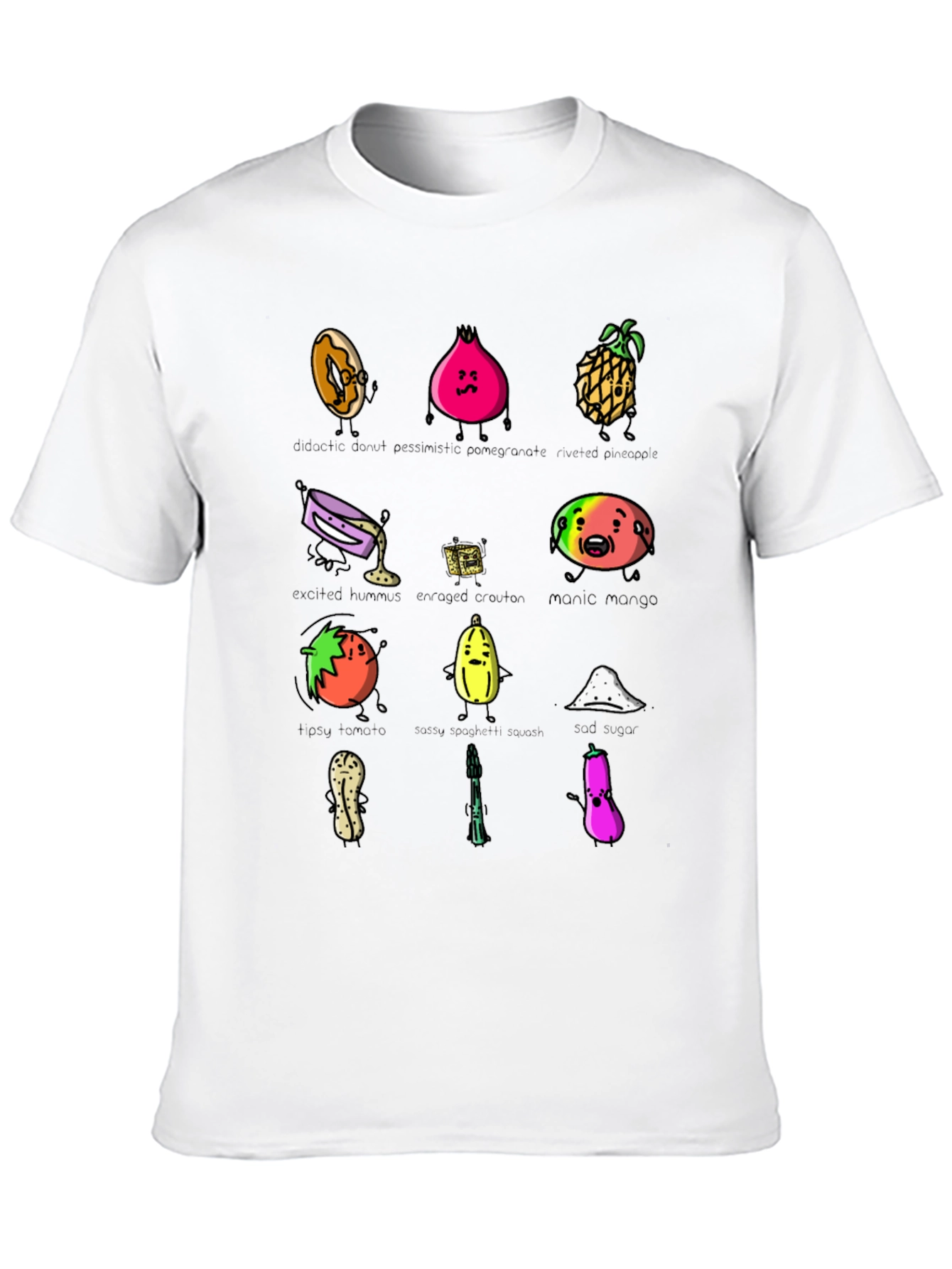 Funny Food Pun T-Shirt - Unique Cartoon Design