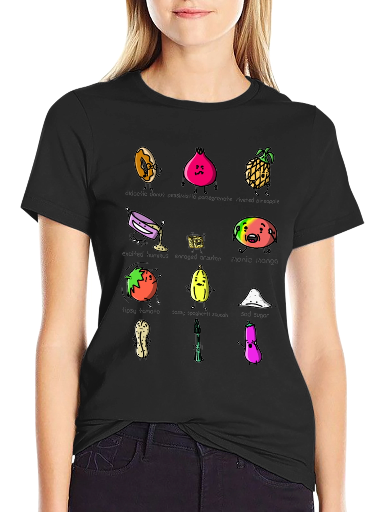 Funny Food Pun T-Shirt - Unique Cartoon Design