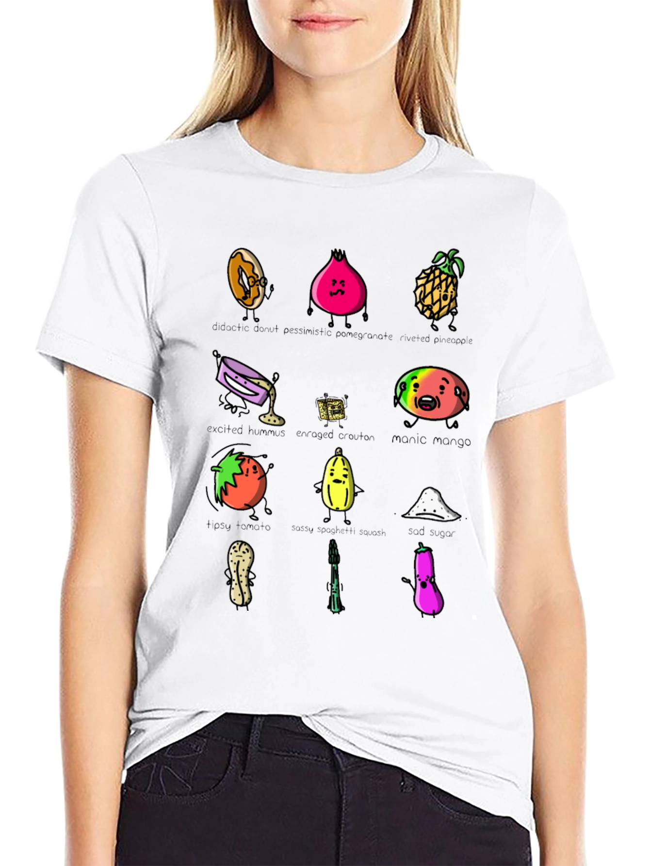 Funny Food Pun T-Shirt - Unique Cartoon Design