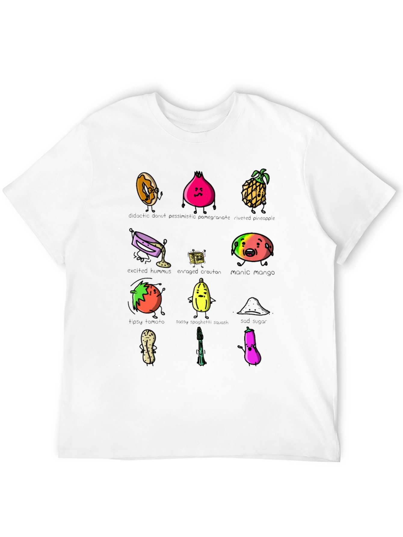 Funny Food Pun T-Shirt - Unique Cartoon Design