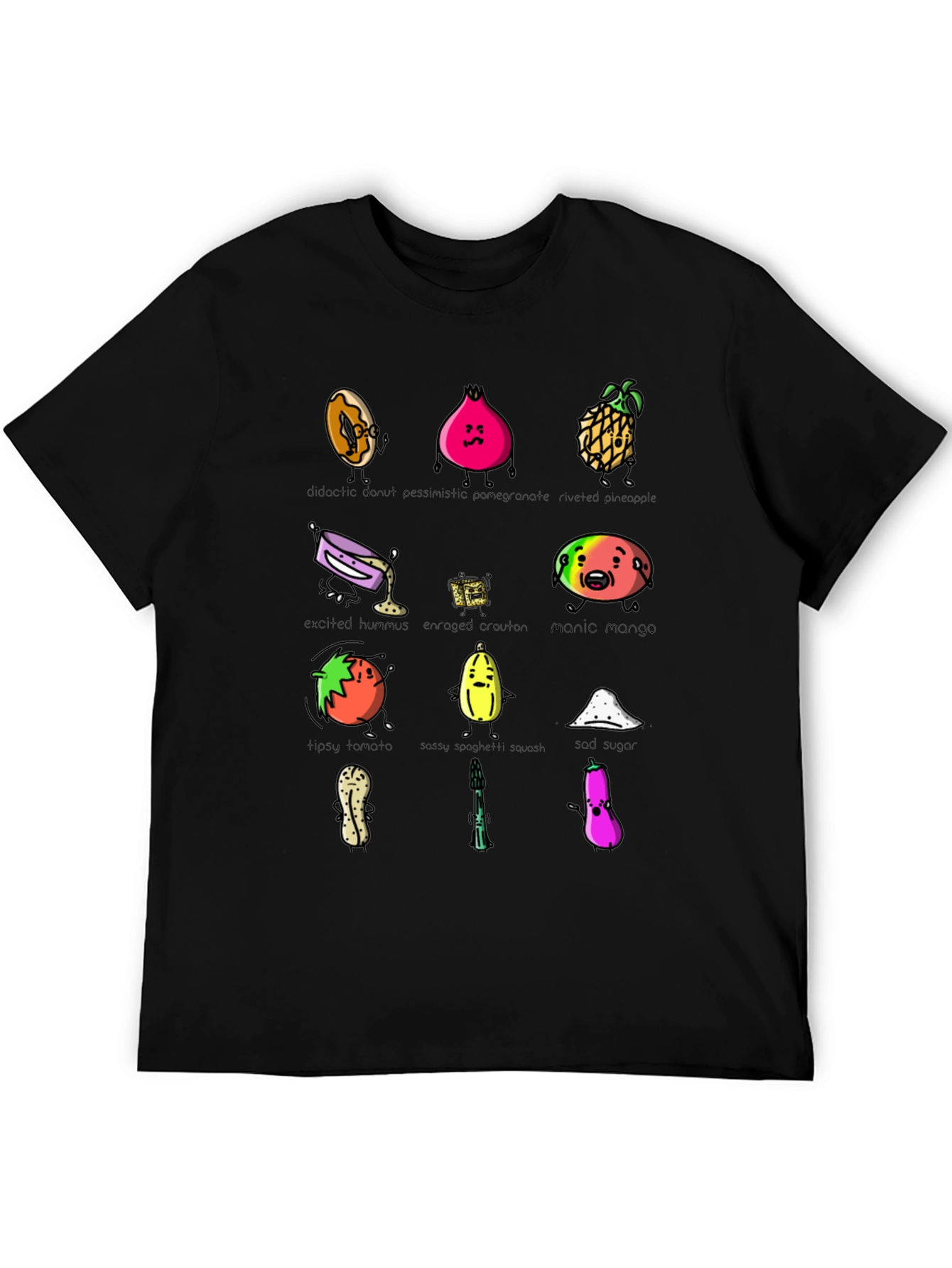 Funny Food Pun T-Shirt - Unique Cartoon Design