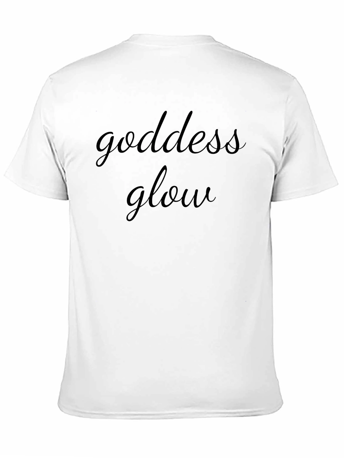 Goddess Glow Black Graphic Tee