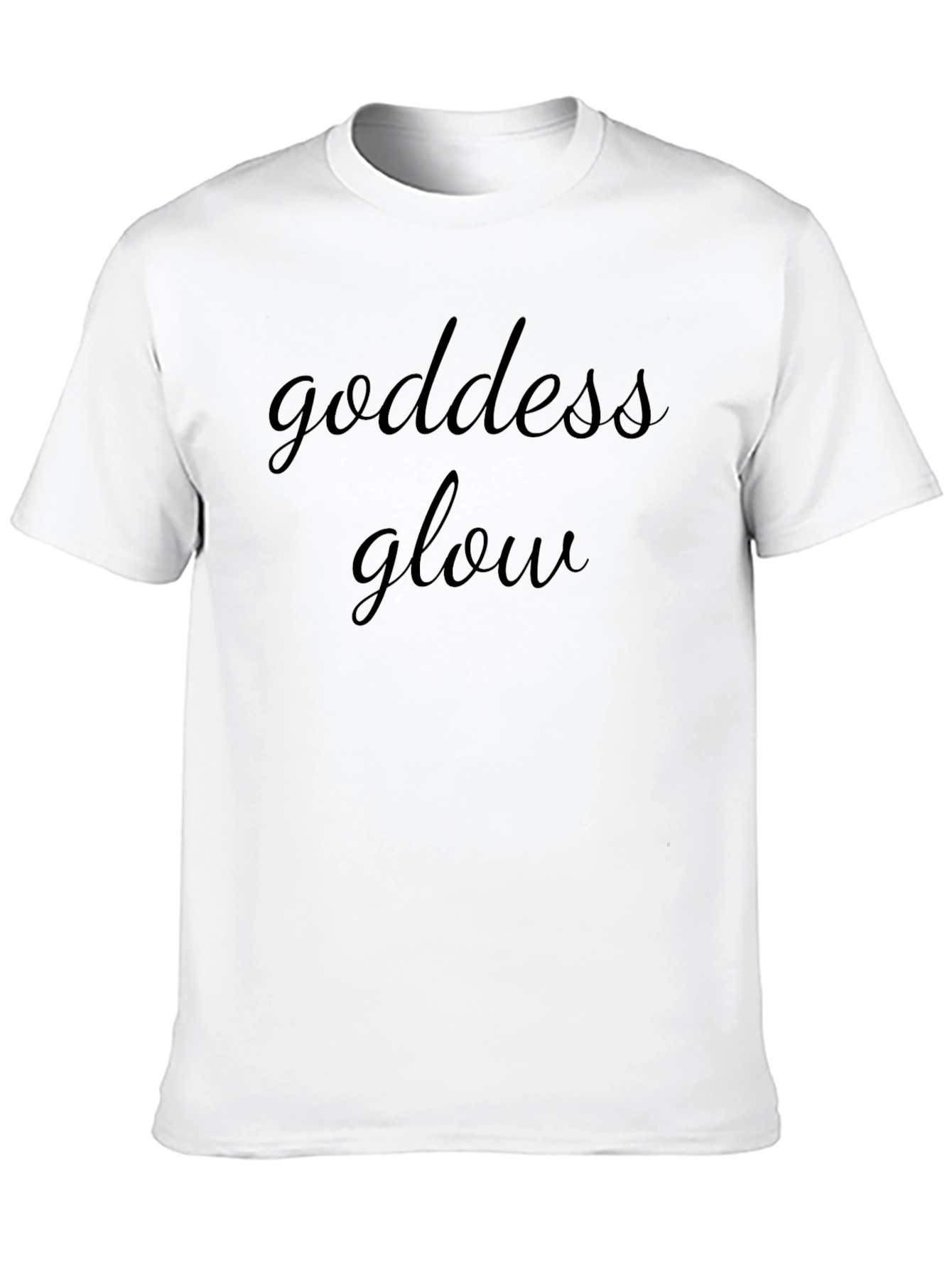 Goddess Glow Black Graphic Tee