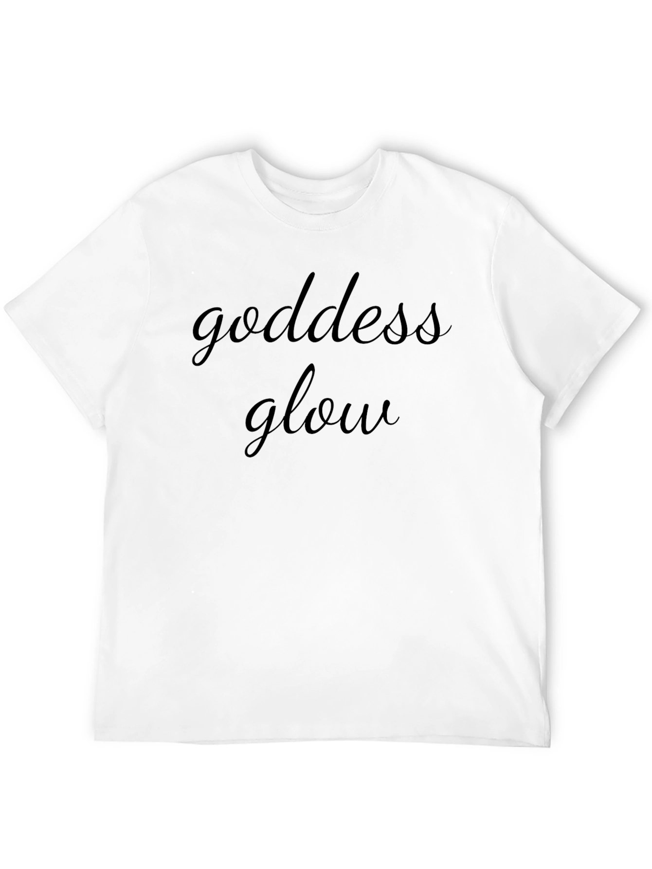 Goddess Glow Black Graphic Tee