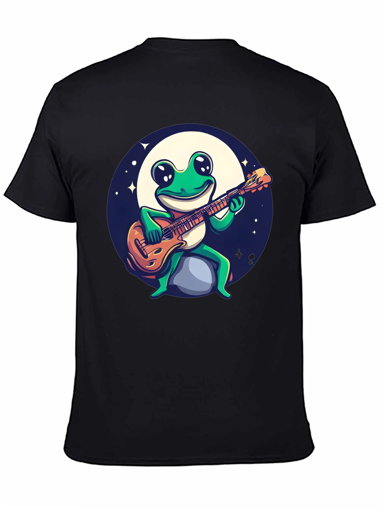 Frog Guitar Player Graphic Tee