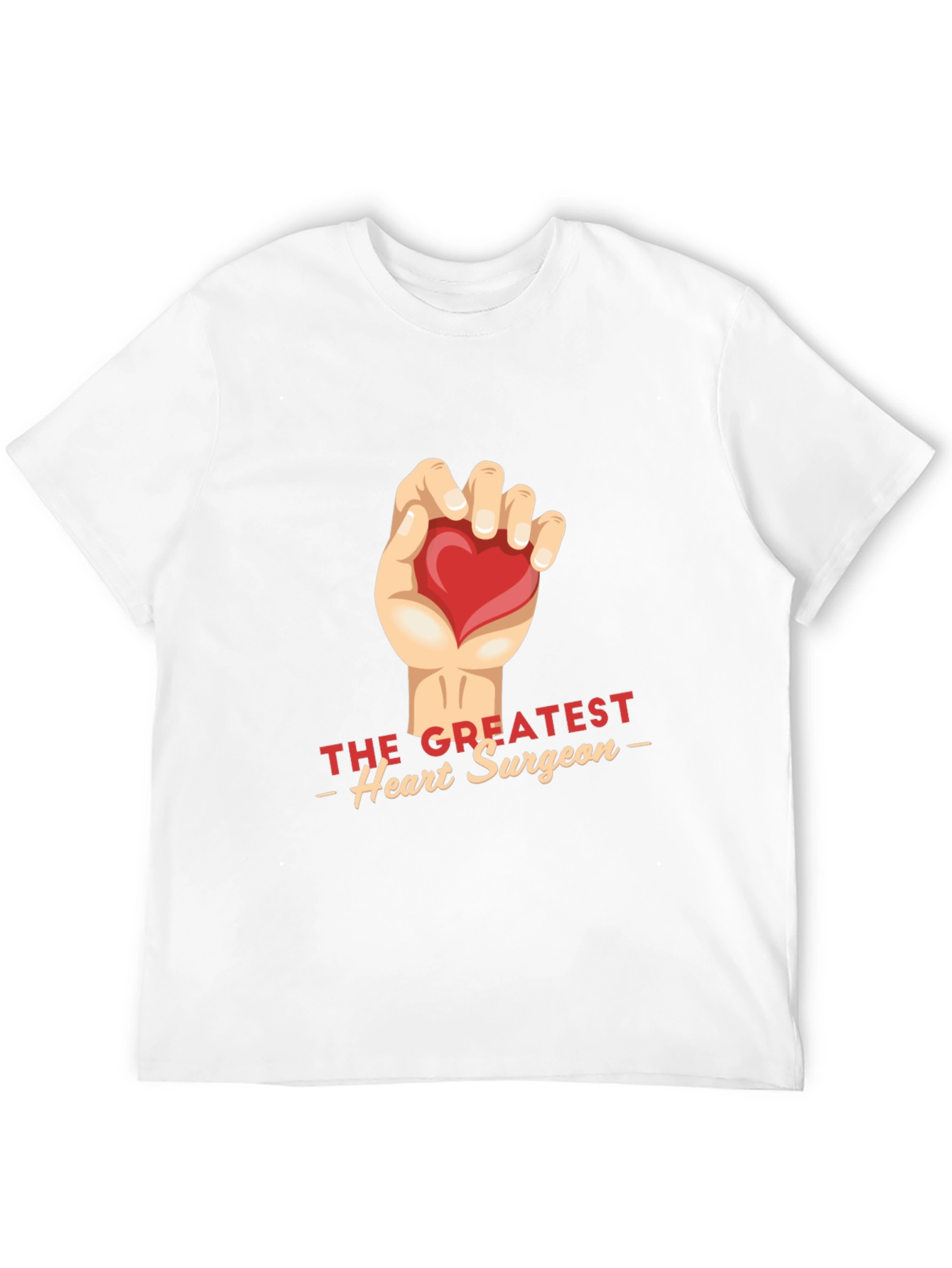 Greatest Heart Surgeon Graphic Tee - Black