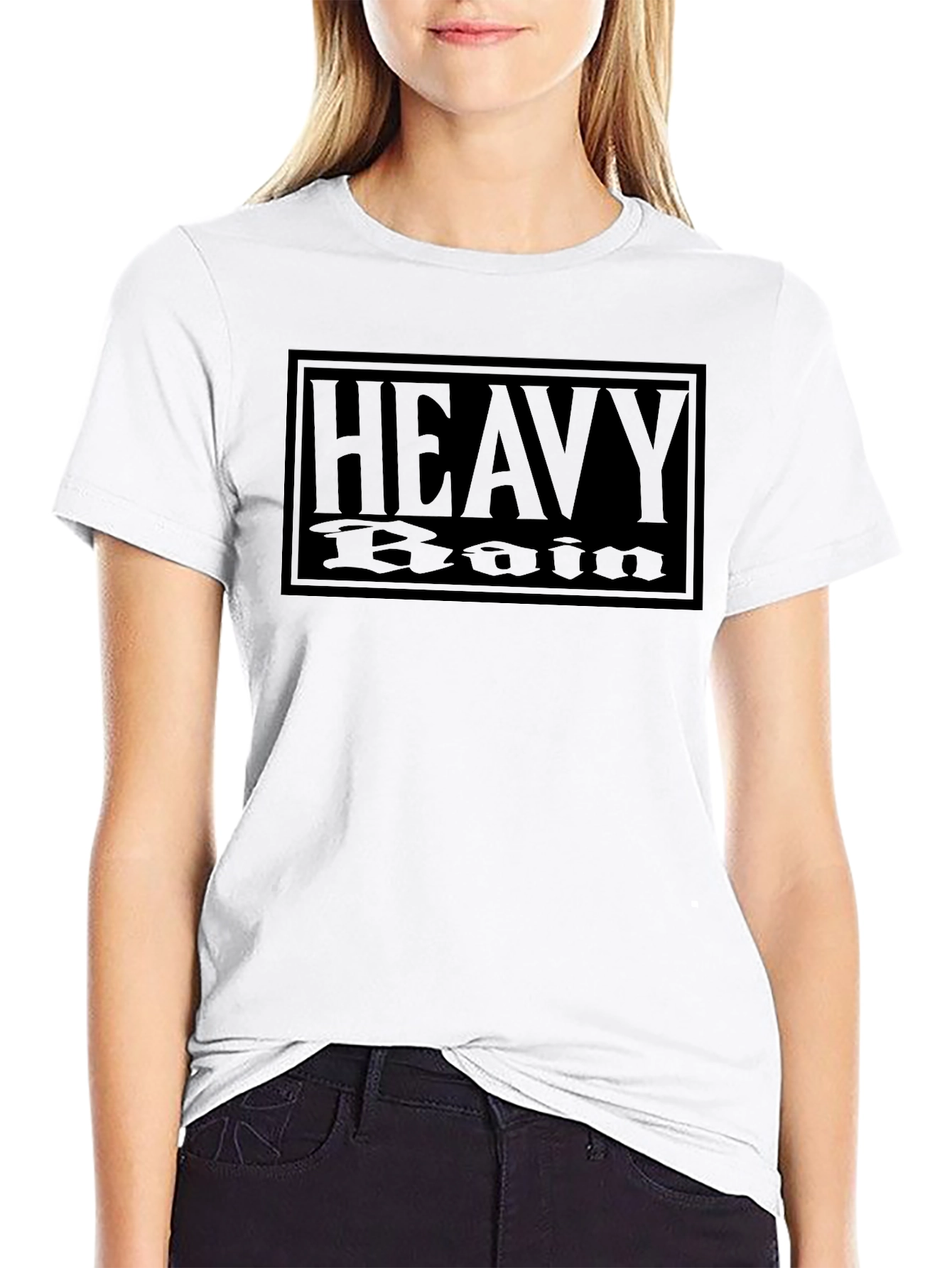 Heavy Rain Graphic T-Shirt - Black
