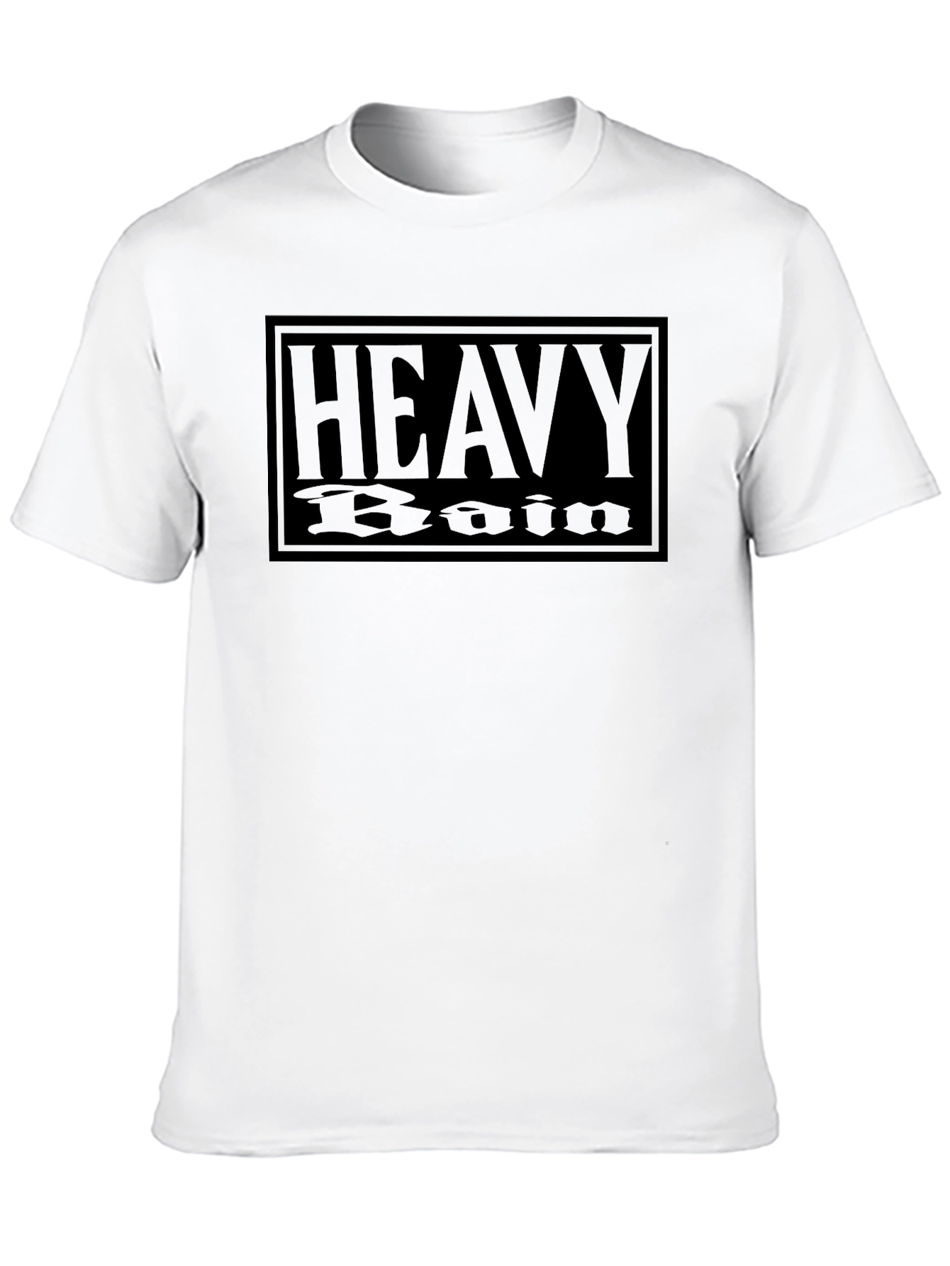 Heavy Rain Graphic T-Shirt - Black