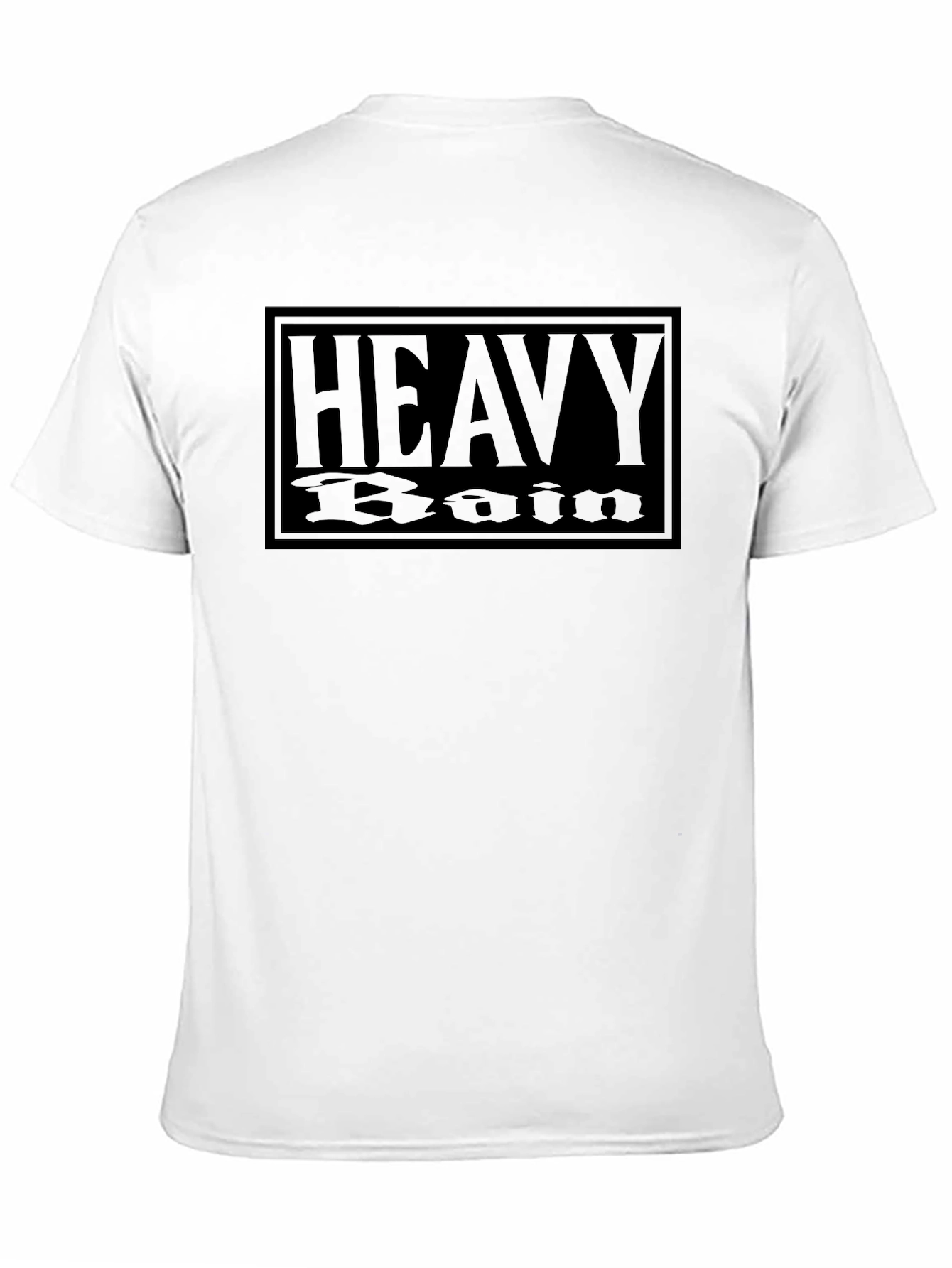 Heavy Rain Graphic T-Shirt - Black
