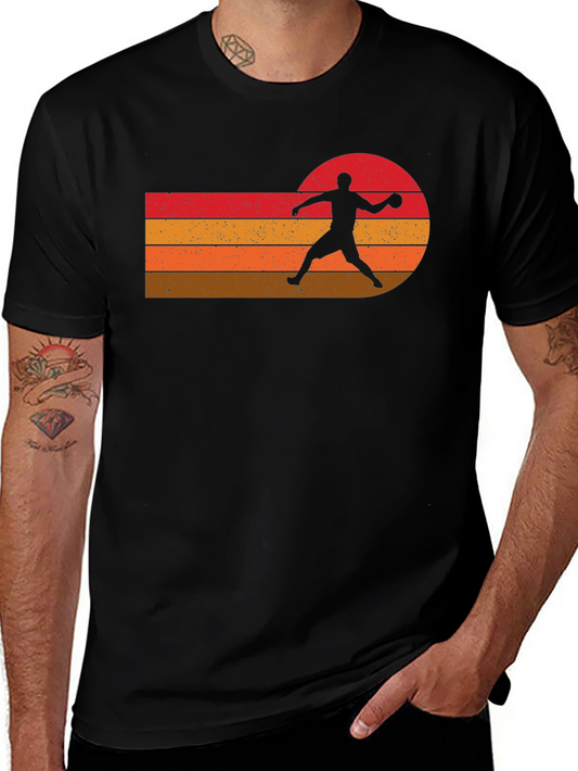 Retro Sport Silhouette Graphic Tee