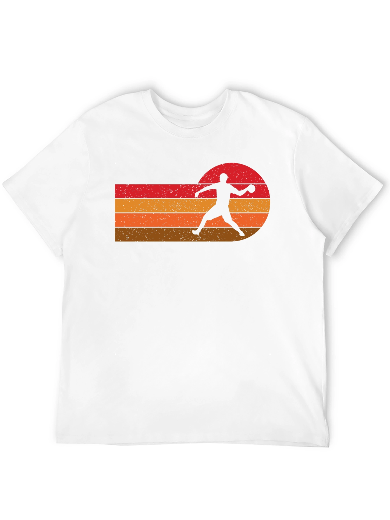 Retro Sport Silhouette Graphic Tee