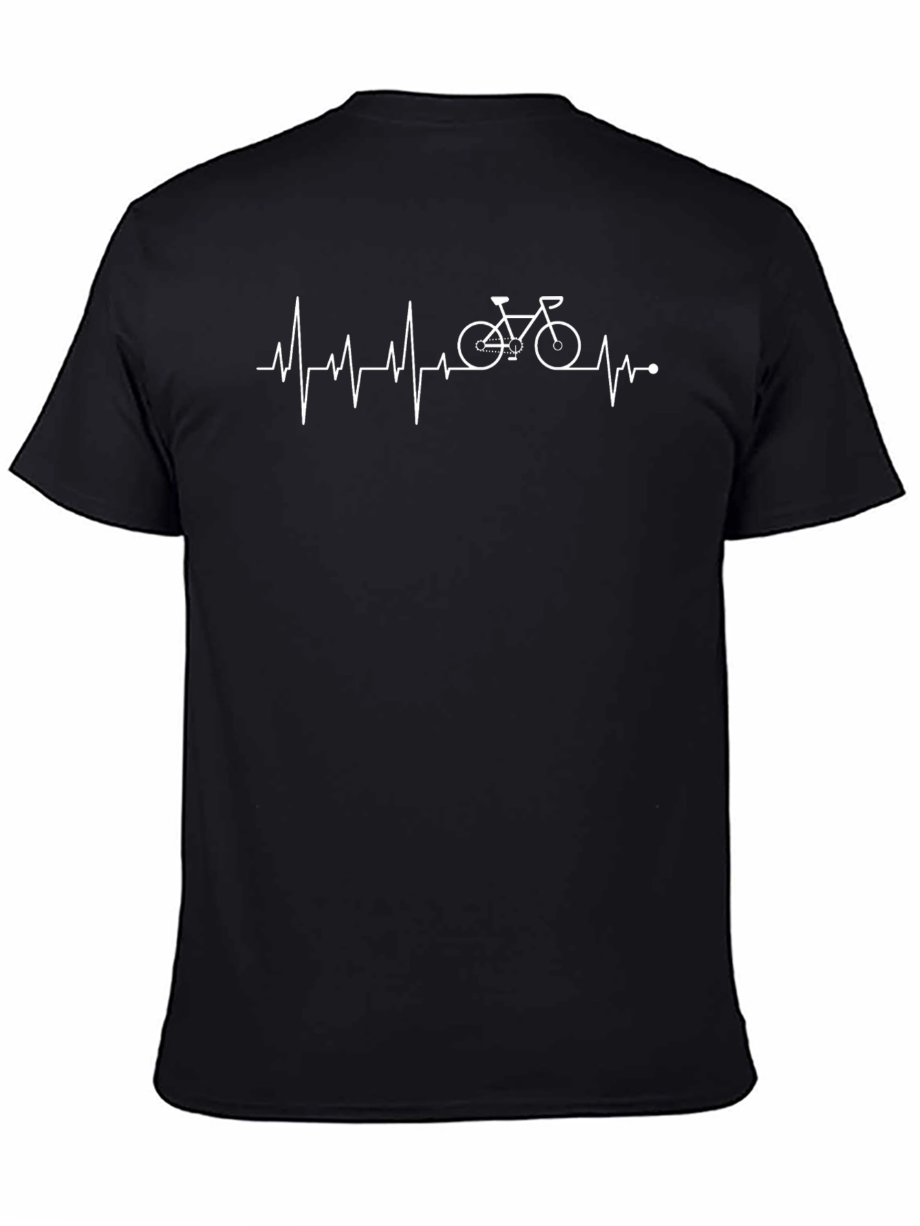 Bike Heartbeat Graphic T-Shirt