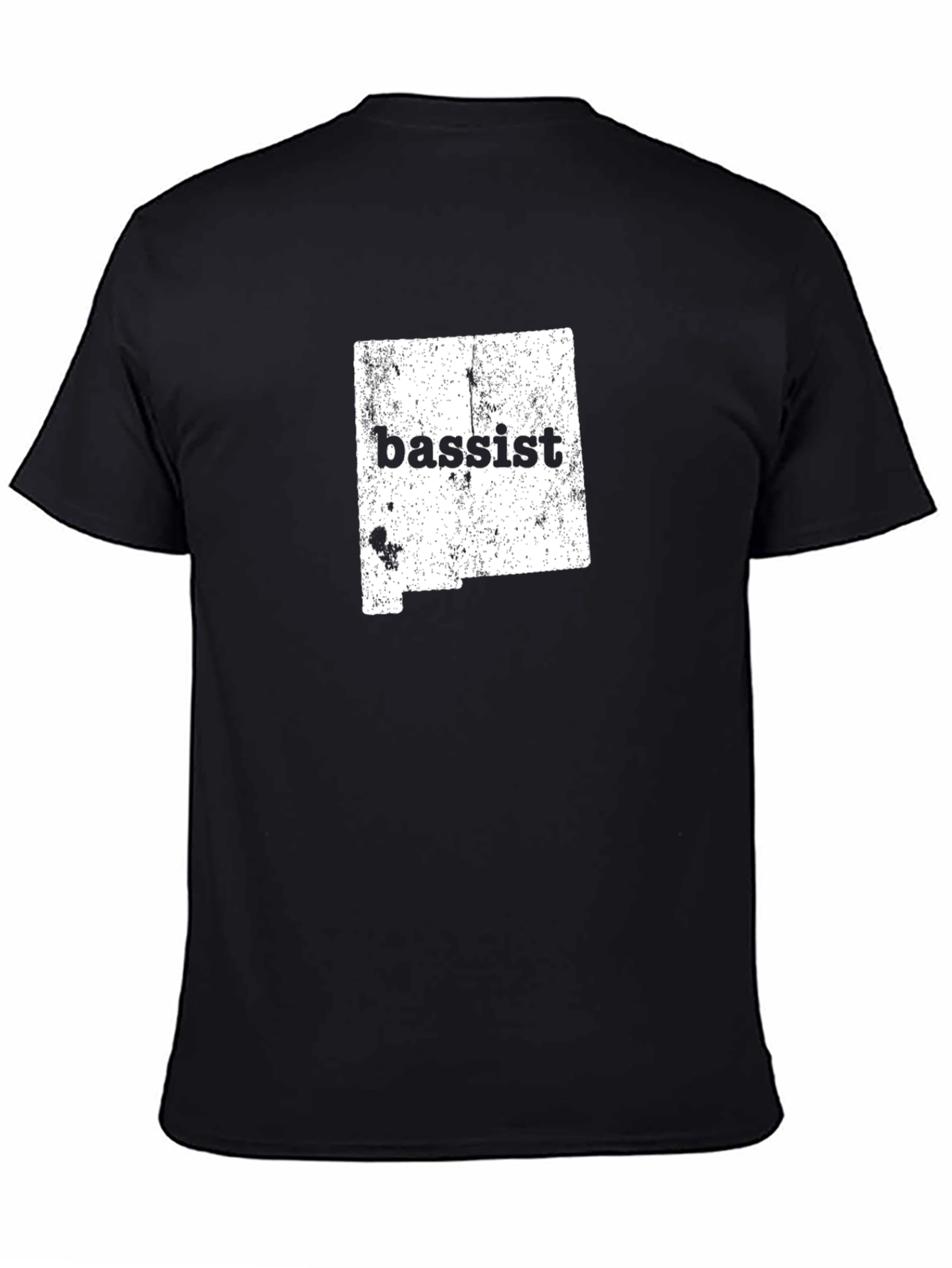 Bassist New Mexico Graphic Tee - Black