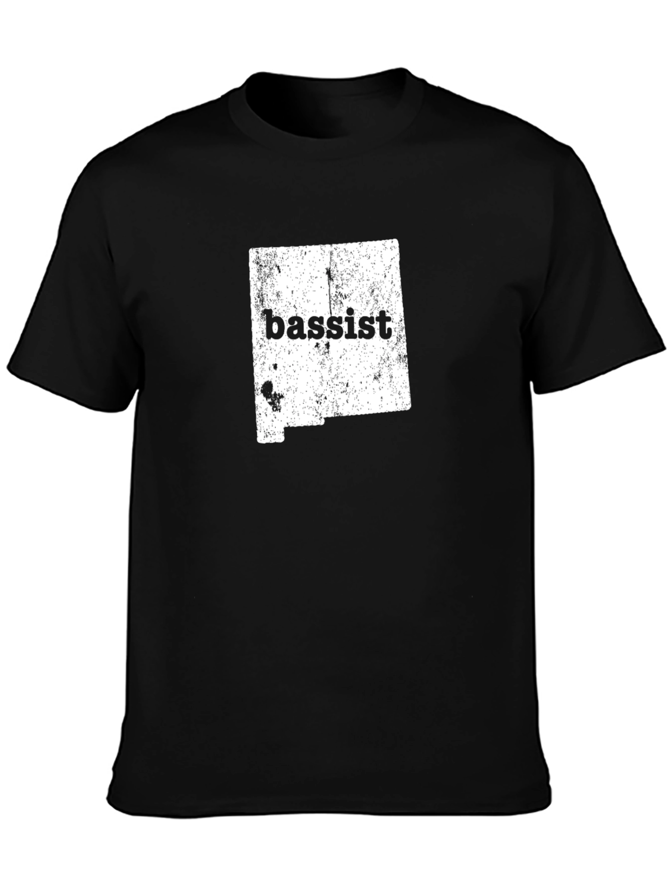 Bassist New Mexico Graphic Tee - Black