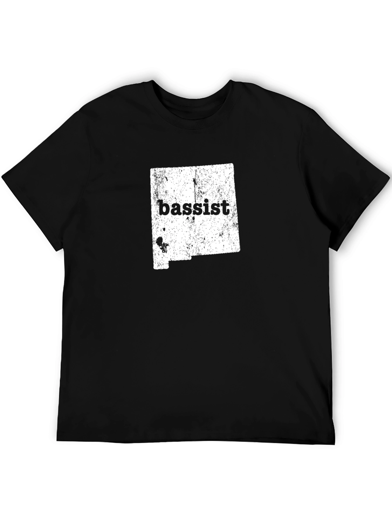 Bassist New Mexico Graphic Tee - Black