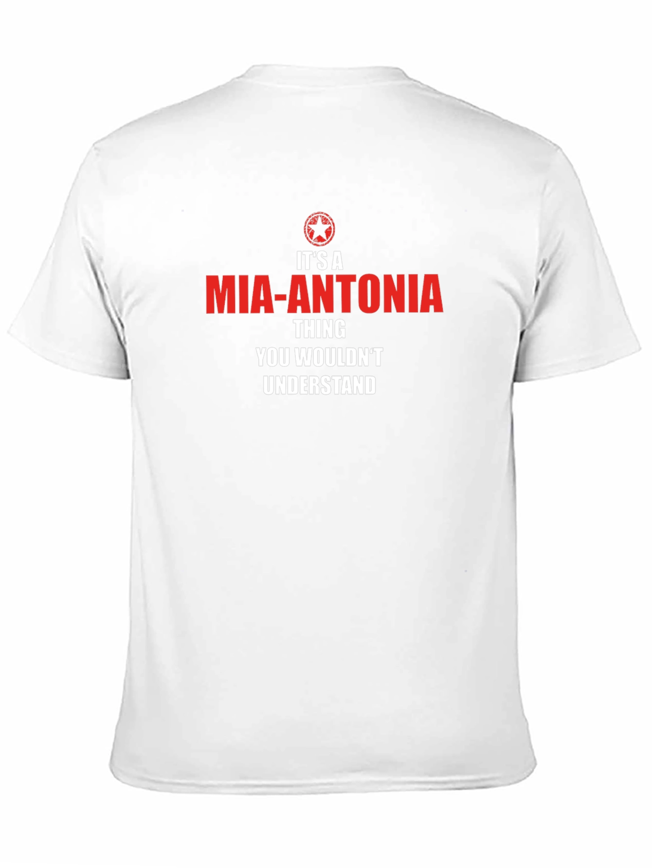 Mia-Antonia Thing T-Shirt - Unique Novelty Tee