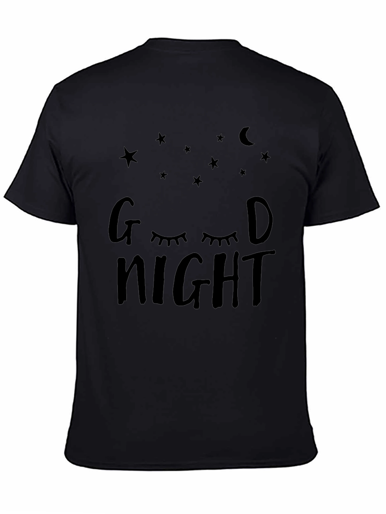 Good Night Graphic T-Shirt - Sleepy Stars & Moon