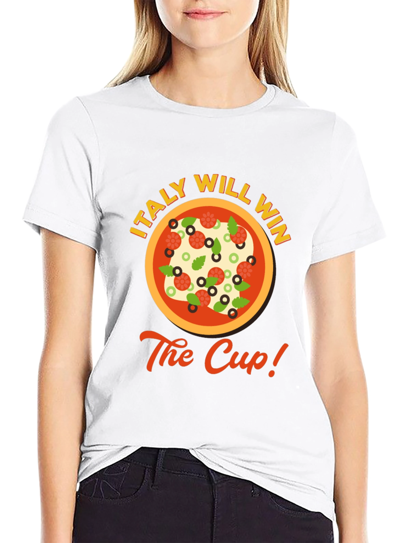 Italy Will Win The Cup! Pizza Graphic Tee
