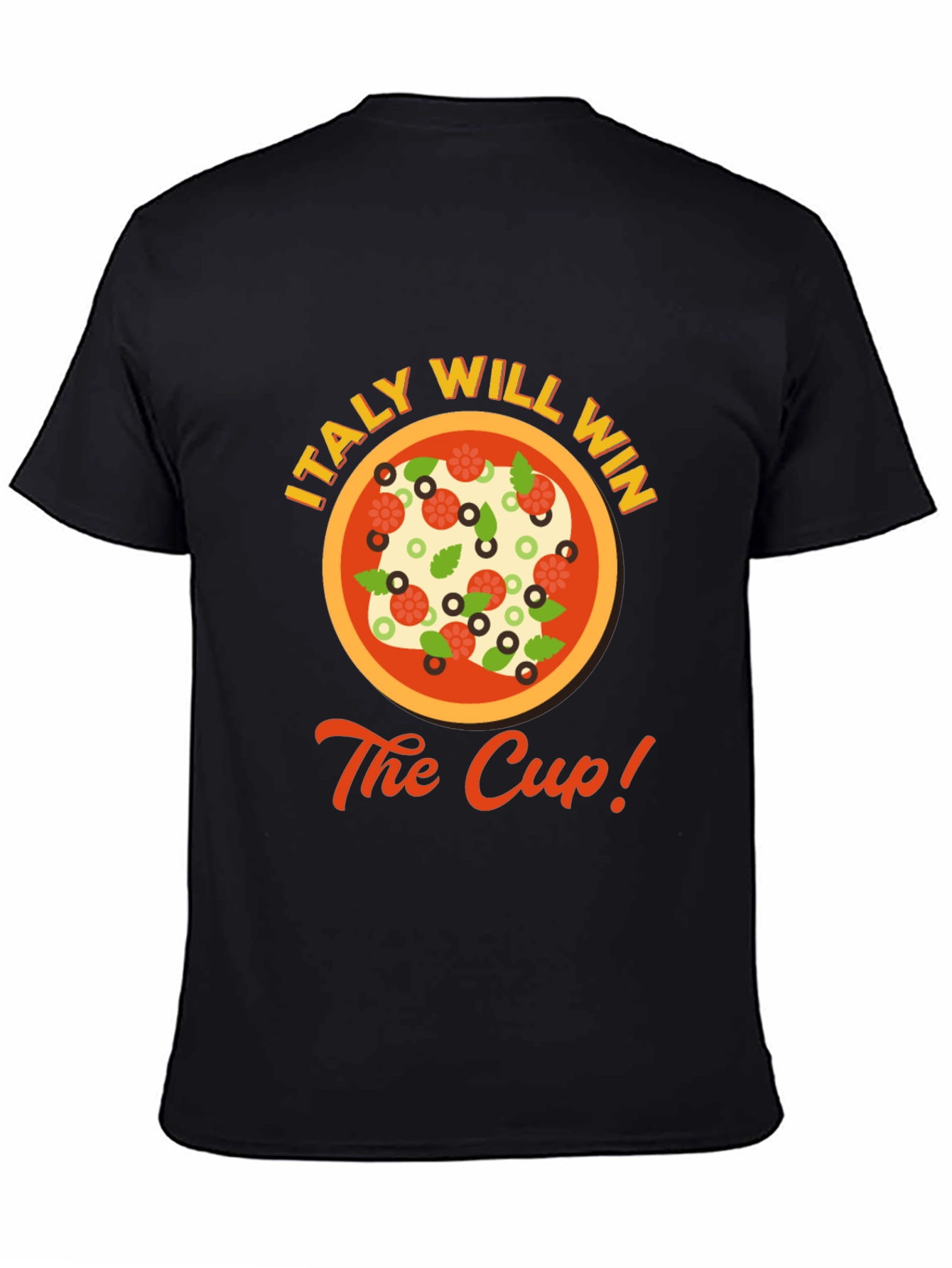 Italy Will Win The Cup! Pizza Graphic Tee